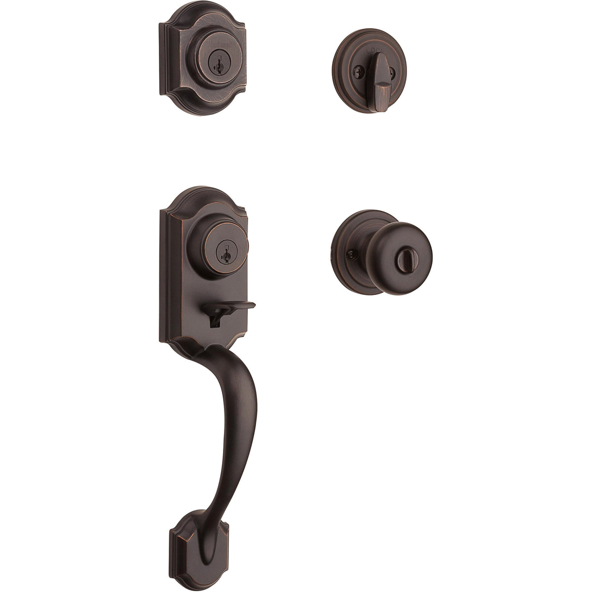 Montara / Juno Two Point Locking Handleset - Venetian Bronze