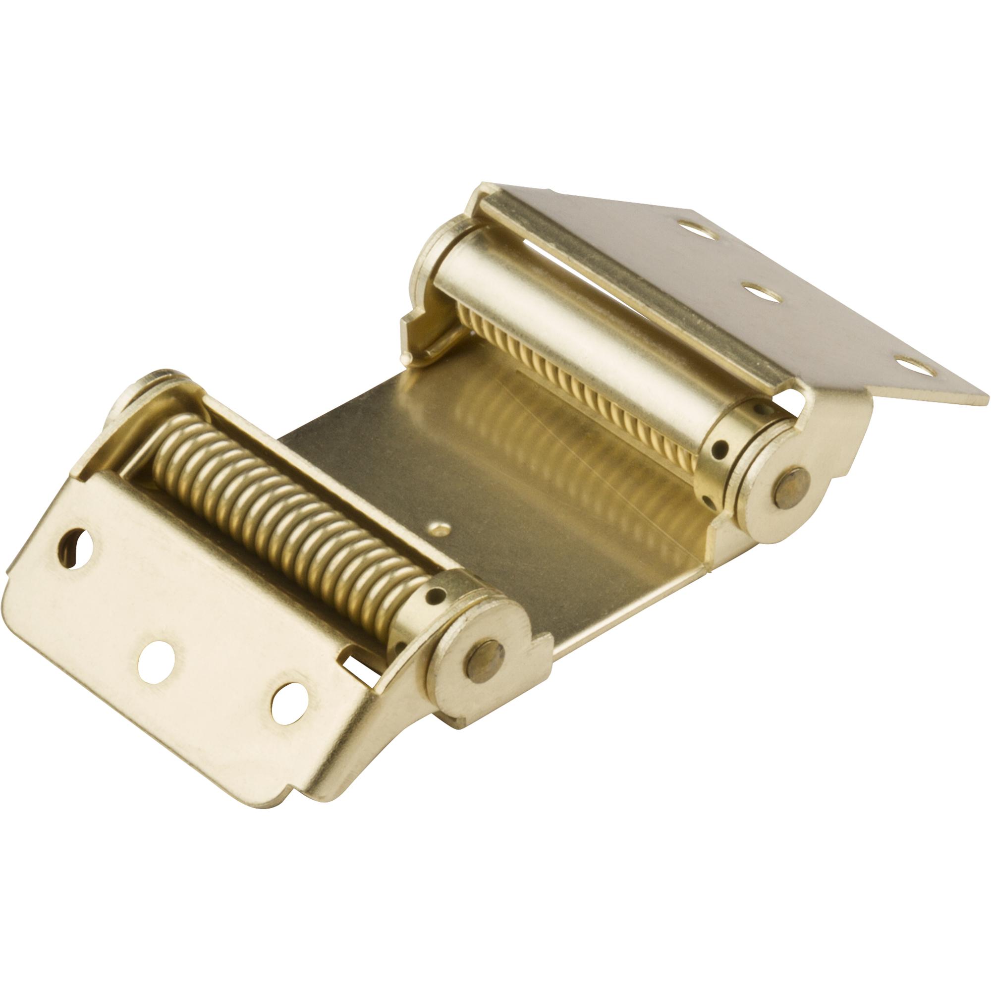 V127 3" Double-Acting Spring Hinge 1/pk - Satin Brass