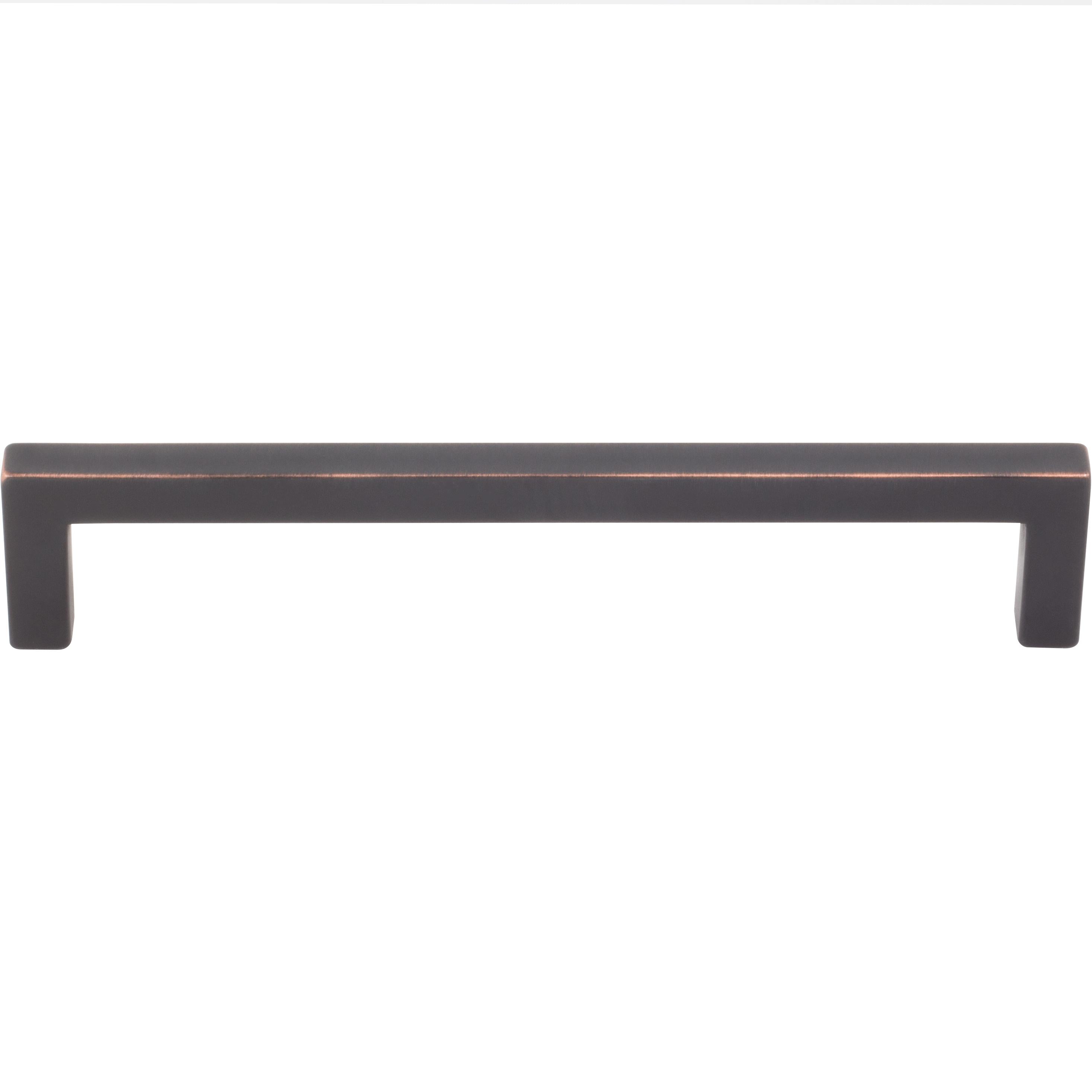 Contemporary Square Cabinet Pull, Zinc Base Material