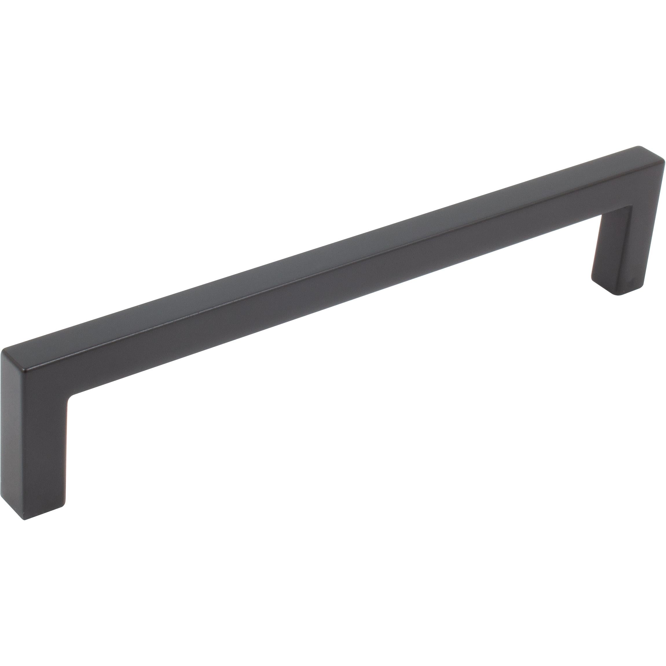Contemporary Square Cabinet Pull, Zinc Base Material