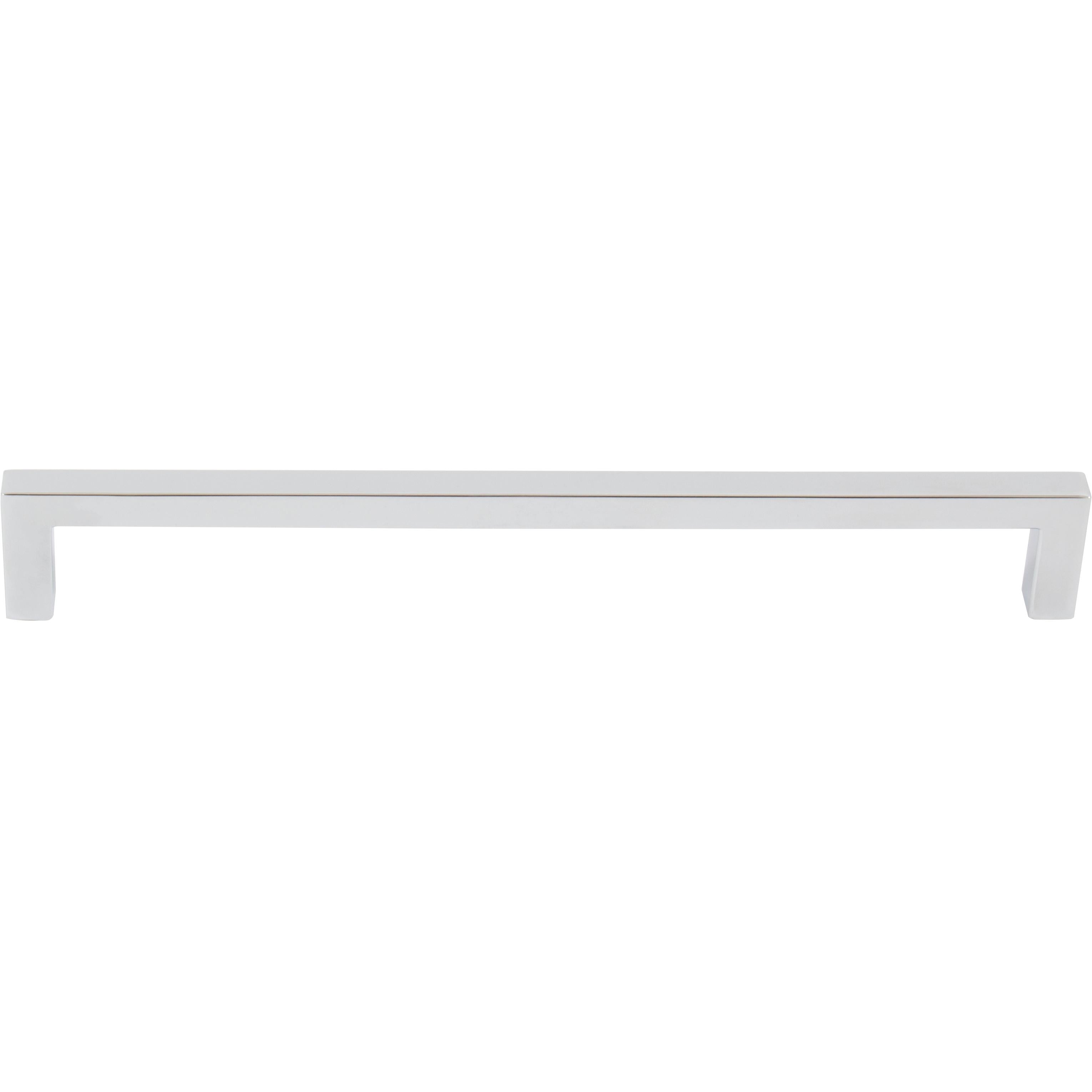Contemporary Square Cabinet Pull, Zinc Base Material