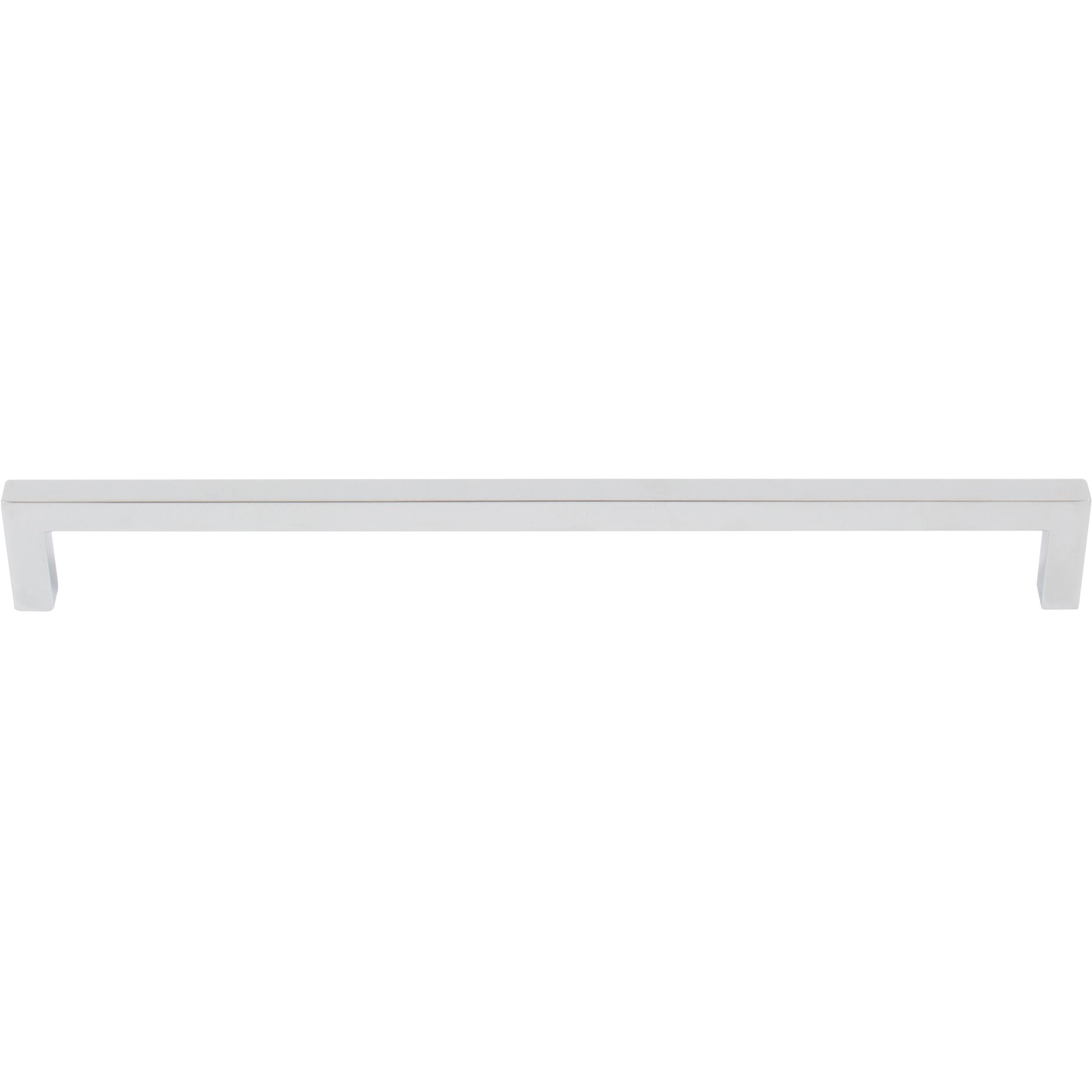 Contemporary Square Cabinet Pull, Zinc Base Material