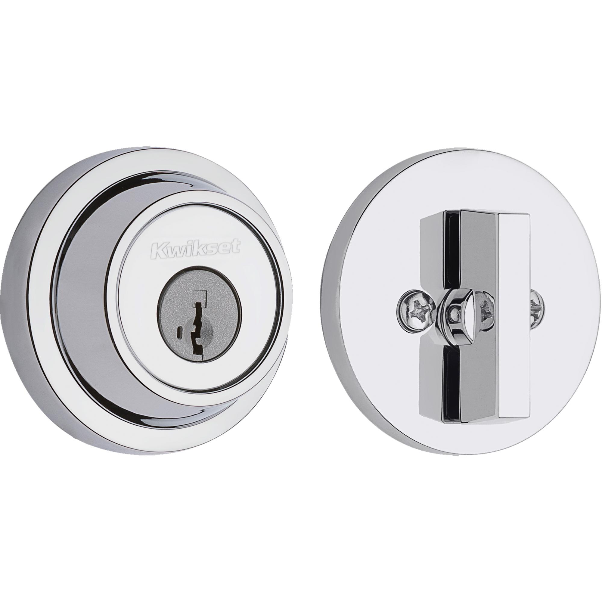 660 RDT 26 SMT 6AL STRKP K3 Contemporary 1-Cyl Deadbolt - Polished Chrome