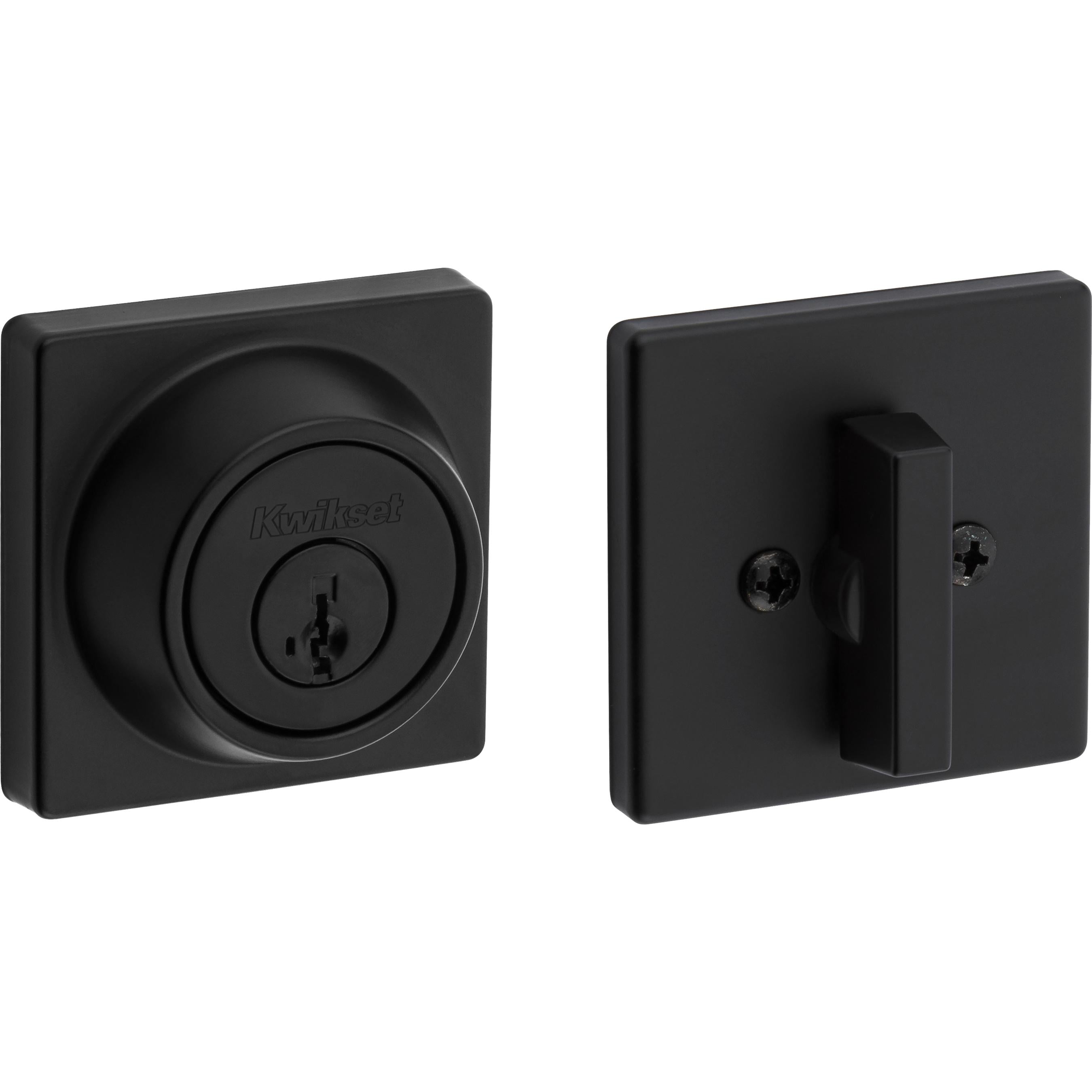 660 SQT 514 SMT 6AL STRKP K3 Contemporary 1-Cyl Deadbolt - Matte Black
