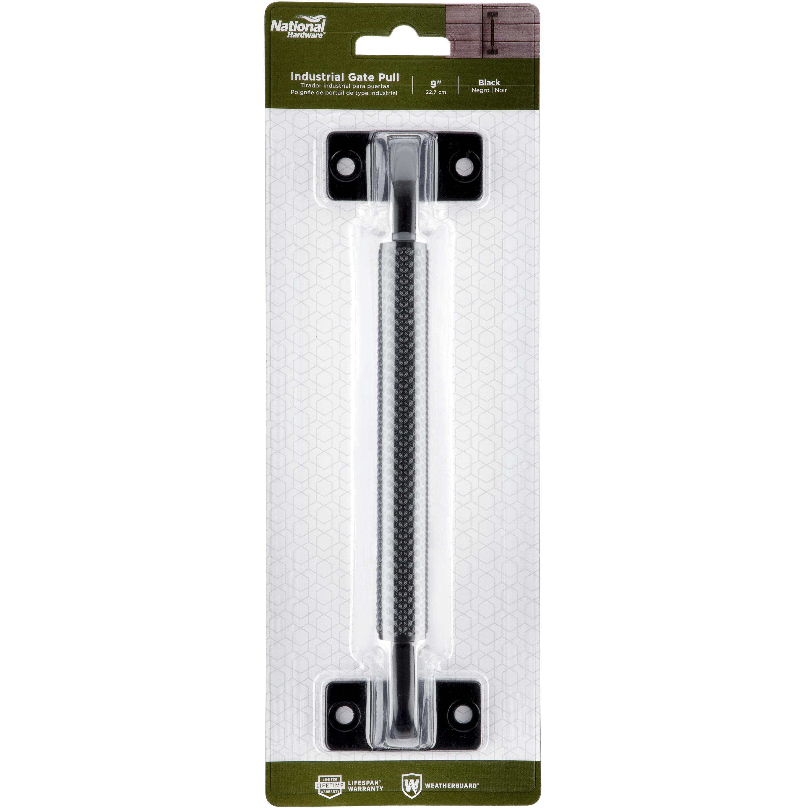 V1101 Industrial Gate Pull - Black