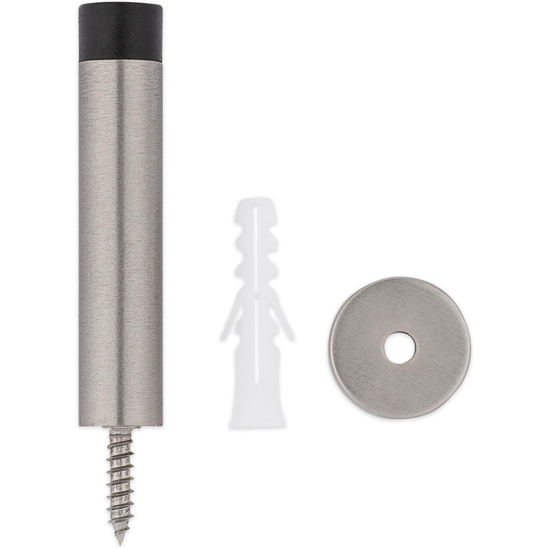 National Hardware - V250 Cooper Door Stop - Satin Nickel