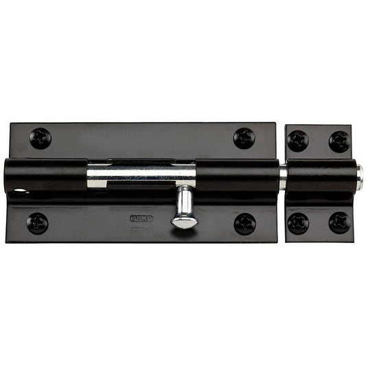 National Hardware - V832 8" Extra HD Barrel Bolt - Black