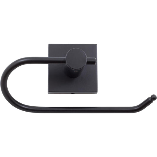 Stone Harbor Hardware Vienna European Toilet Paper Holder, Matte Black
