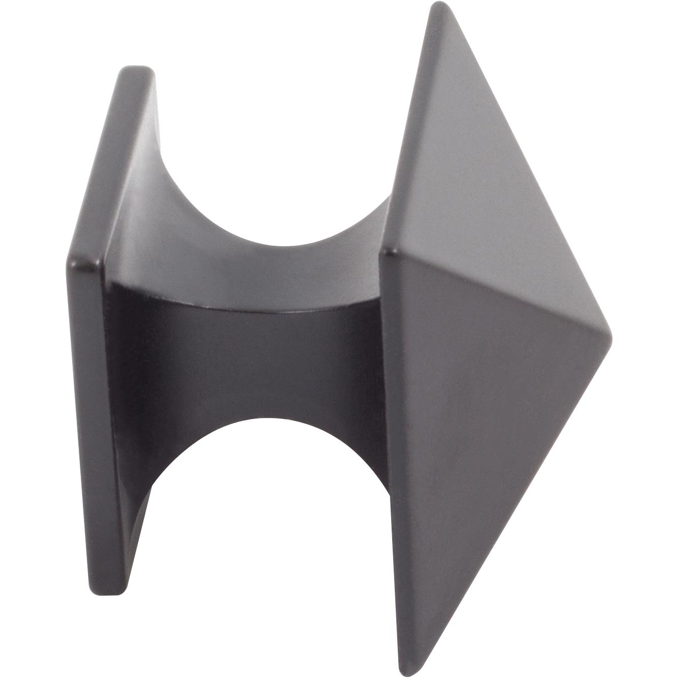 Stone Harbor Hardware Livingstone Cabinet Knob, 1-1/4 Inches, Matte Black