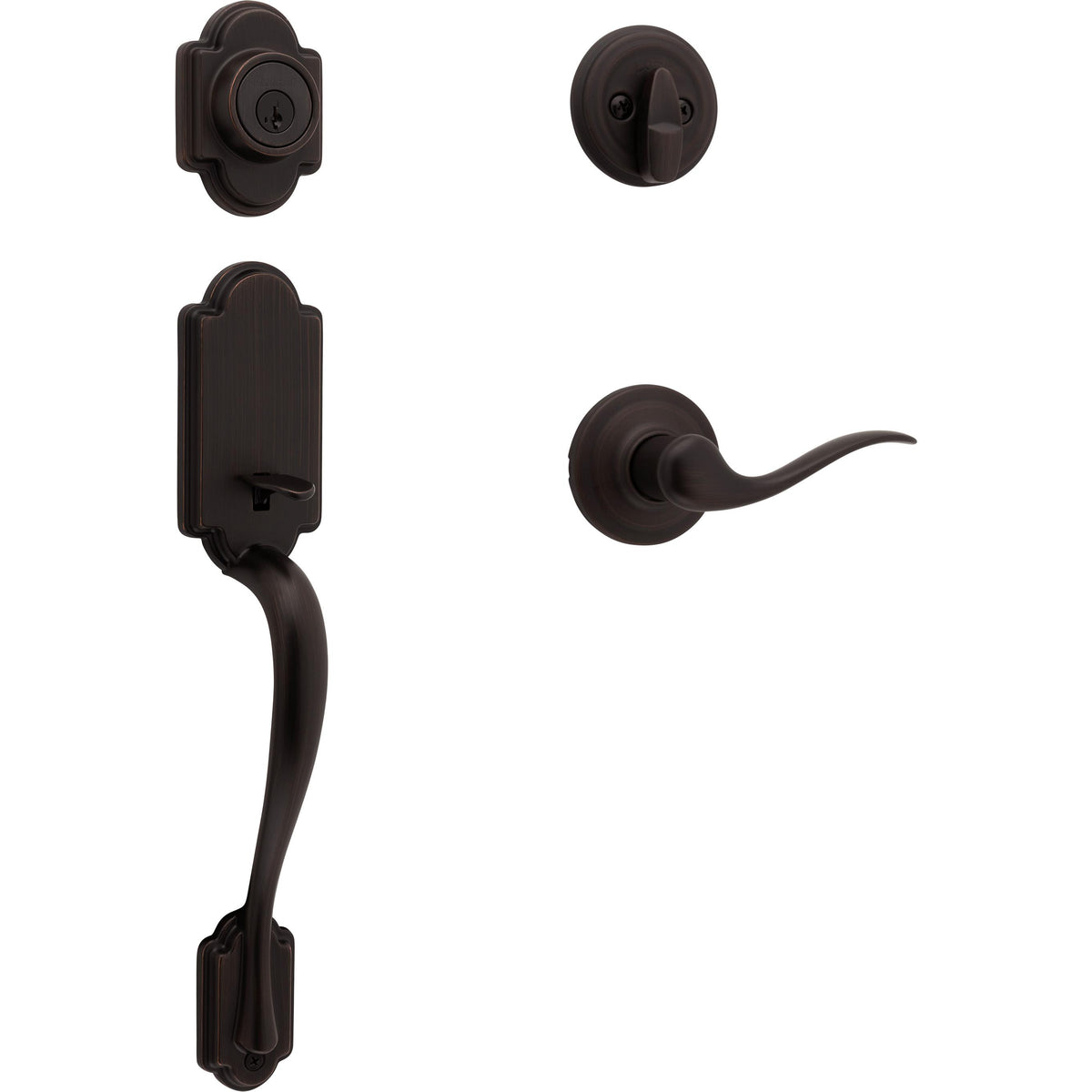 Arlington Handleset with Tustin - Venetian Bronze