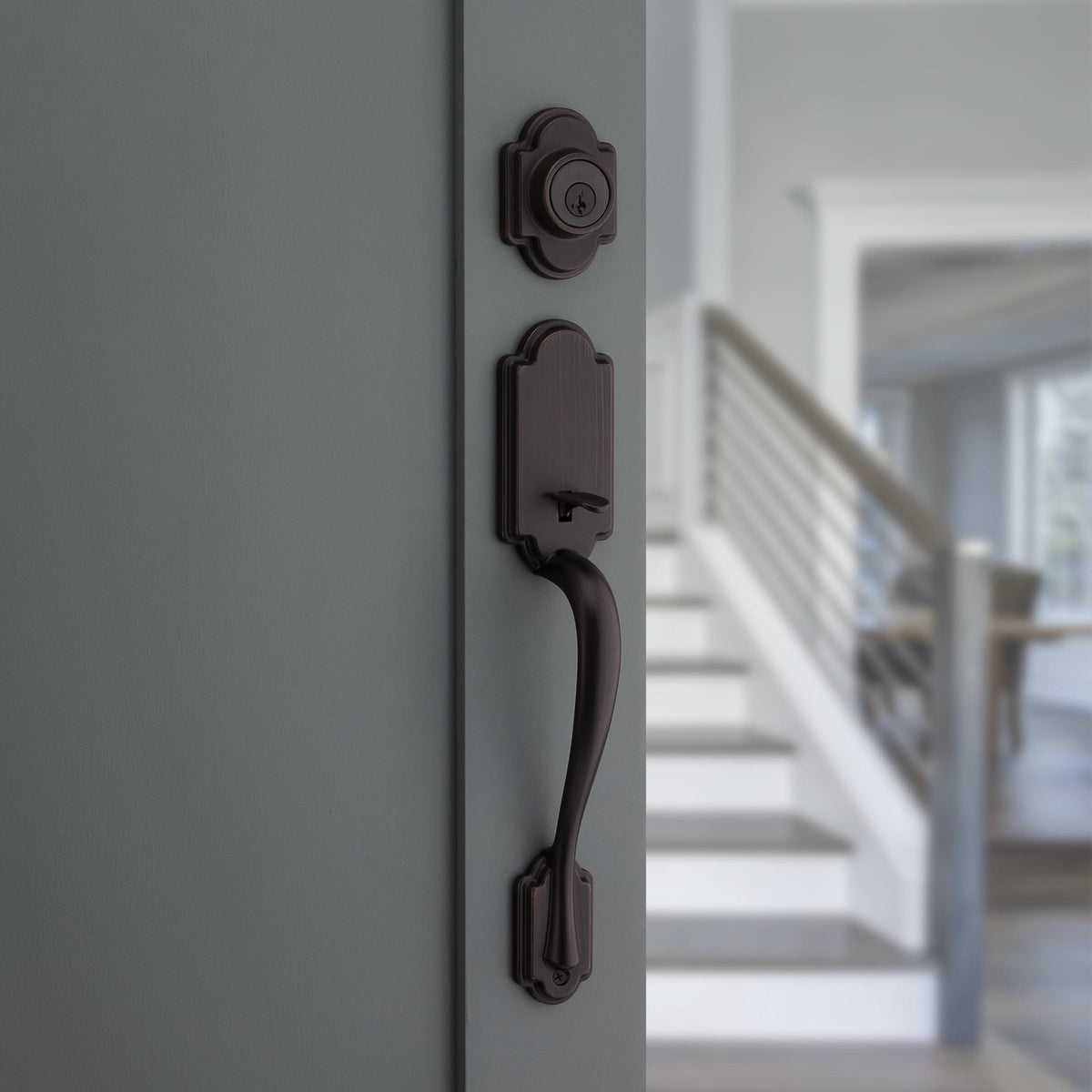 Arlington Handleset with Tustin - Venetian Bronze