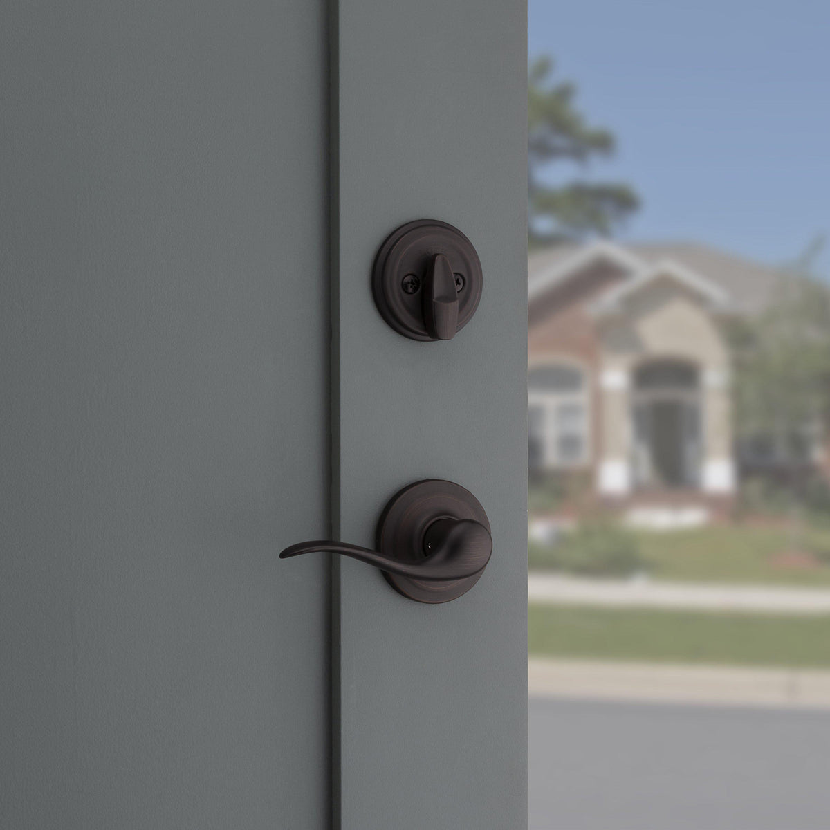Arlington Handleset with Tustin - Venetian Bronze