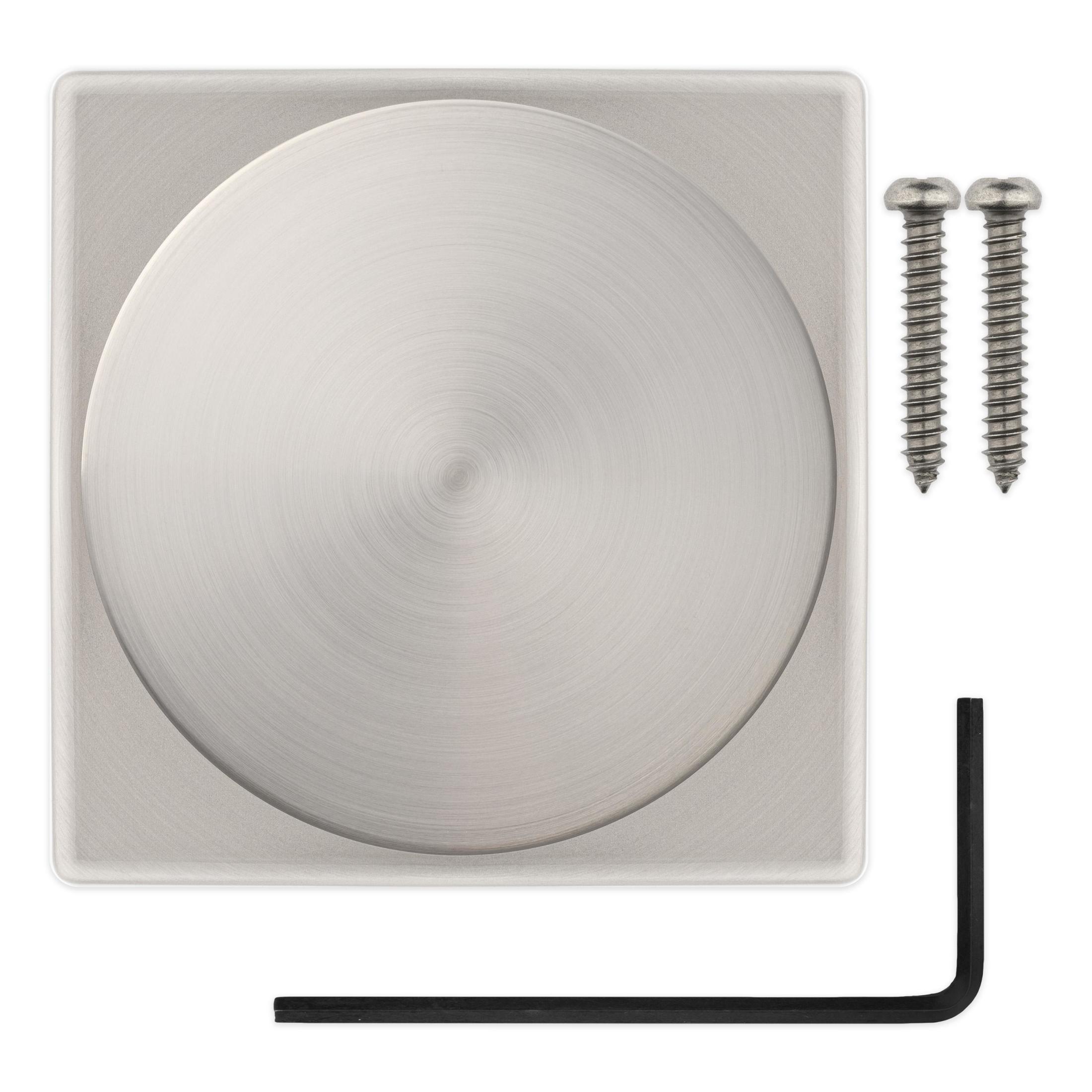 788PSK SQT 15 CP Pismo Dummy - Satin Nickel