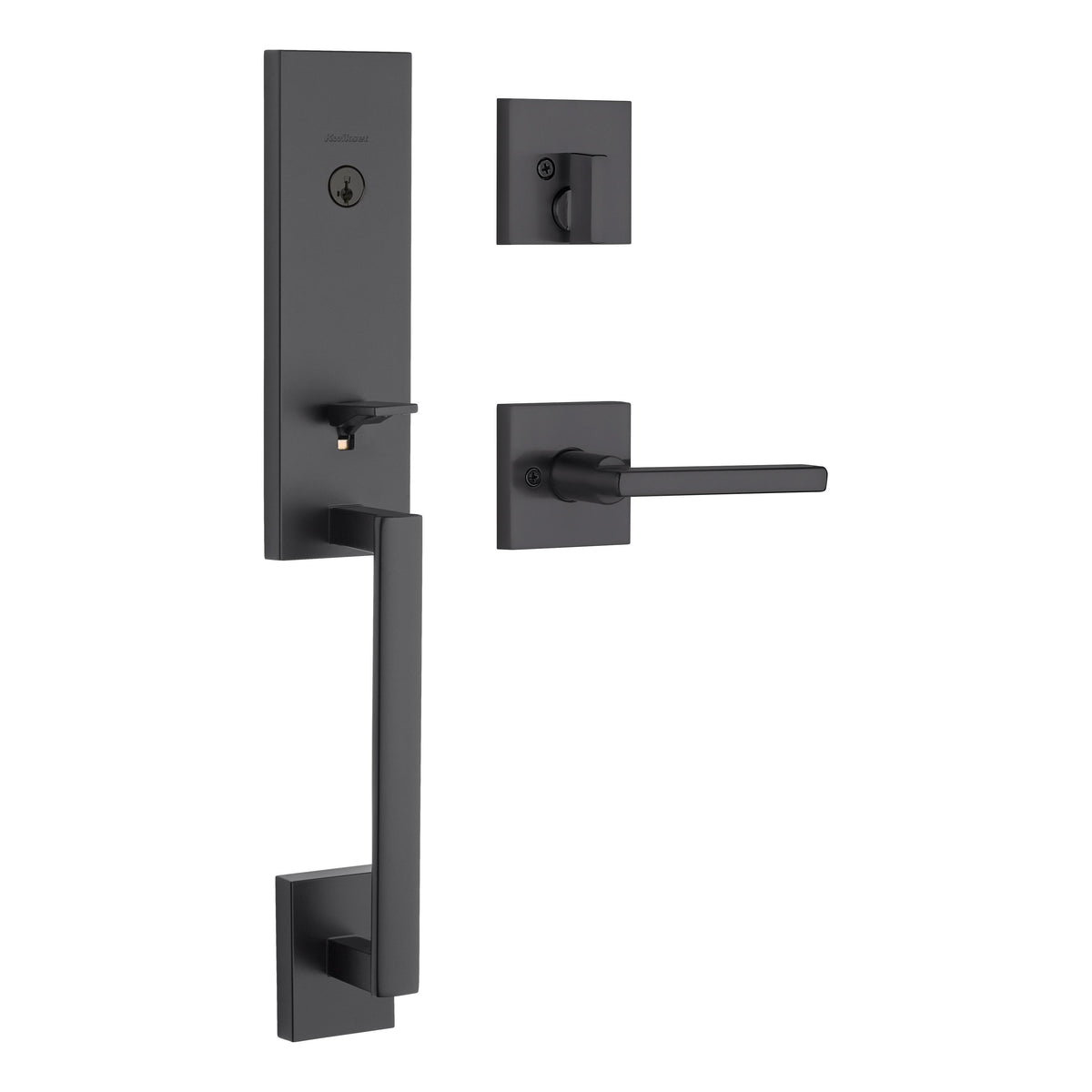 Vancouver Handleset with Halifax - Matte Black