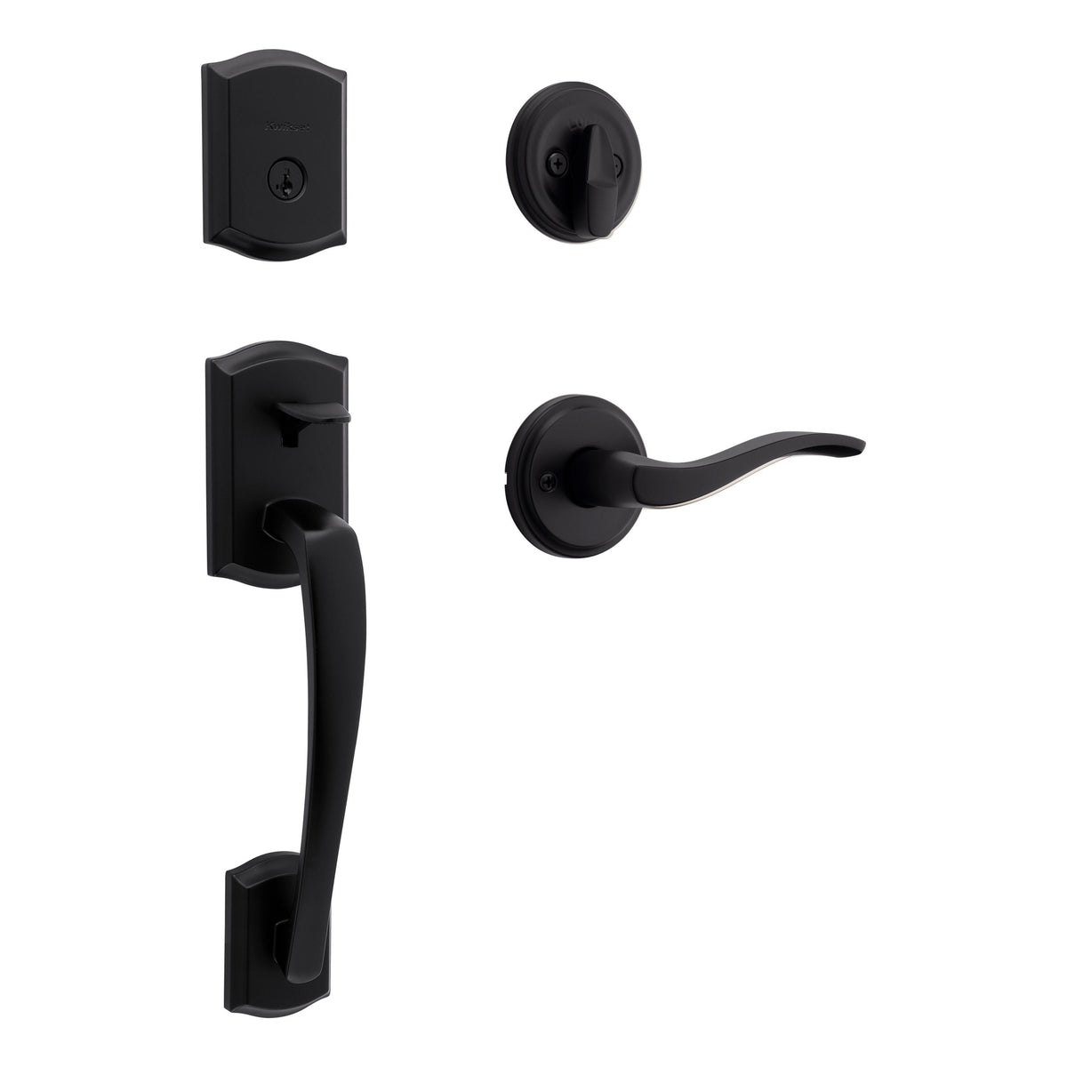 Prescott Handleset with Sedona - Matte Black