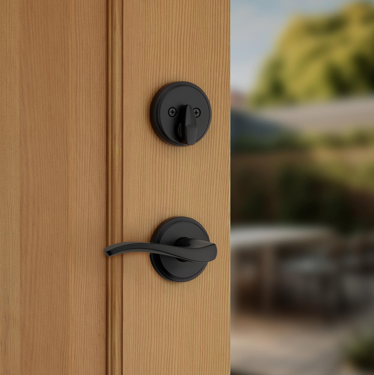 Prescott Handleset with Sedona - Matte Black