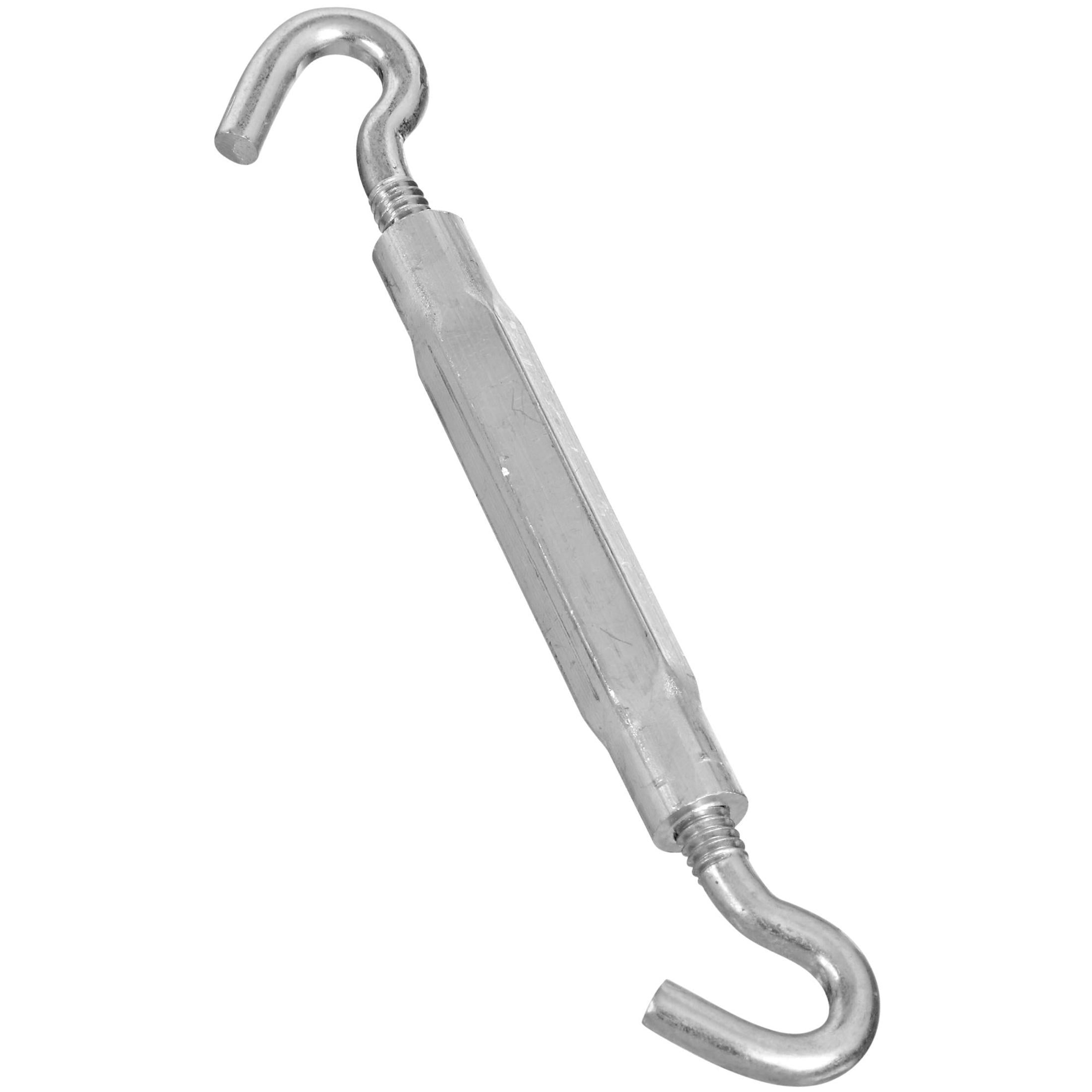 National Hardware - N246-678 2174BC, 1/4" x 7-1/2" Hook/Hook Turnbuckle in Zinc Plated