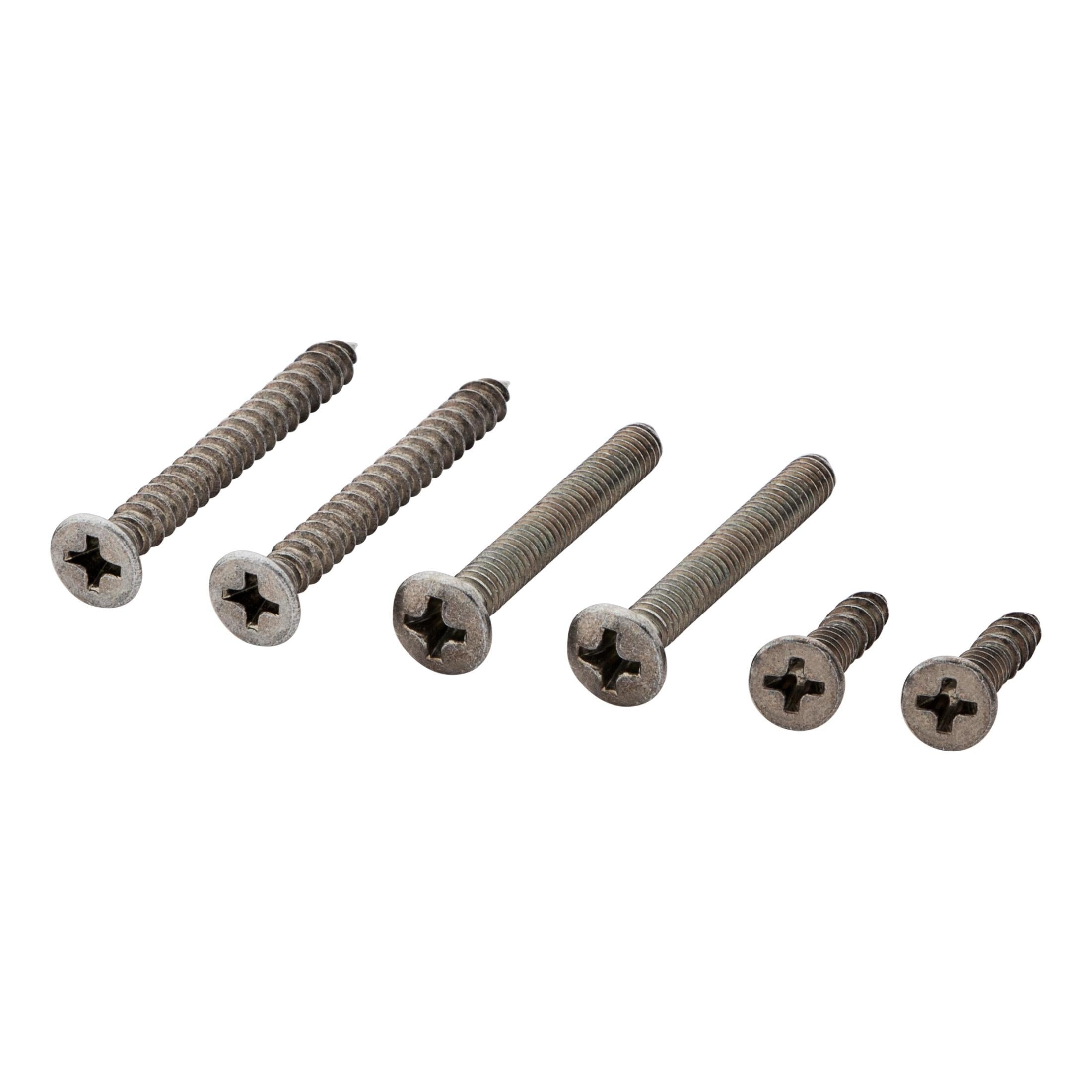 83720-002 Deadbolt Screw Pack for 663 - Satin Nickel