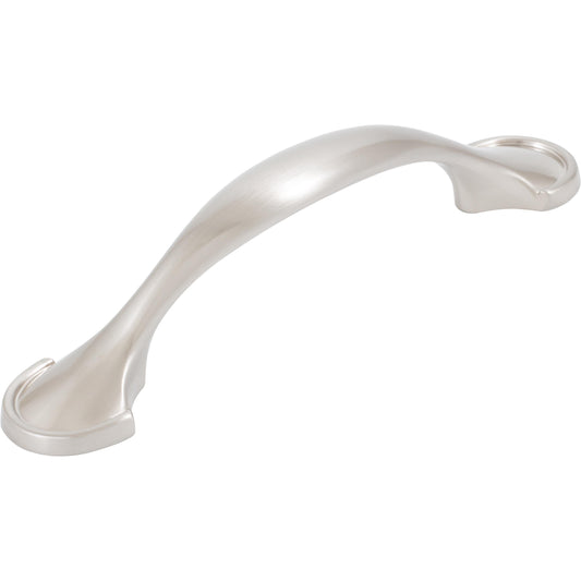 Stone Harbor Hardware Spon Cabinet Pull, 3 Inches, Satin Nickel