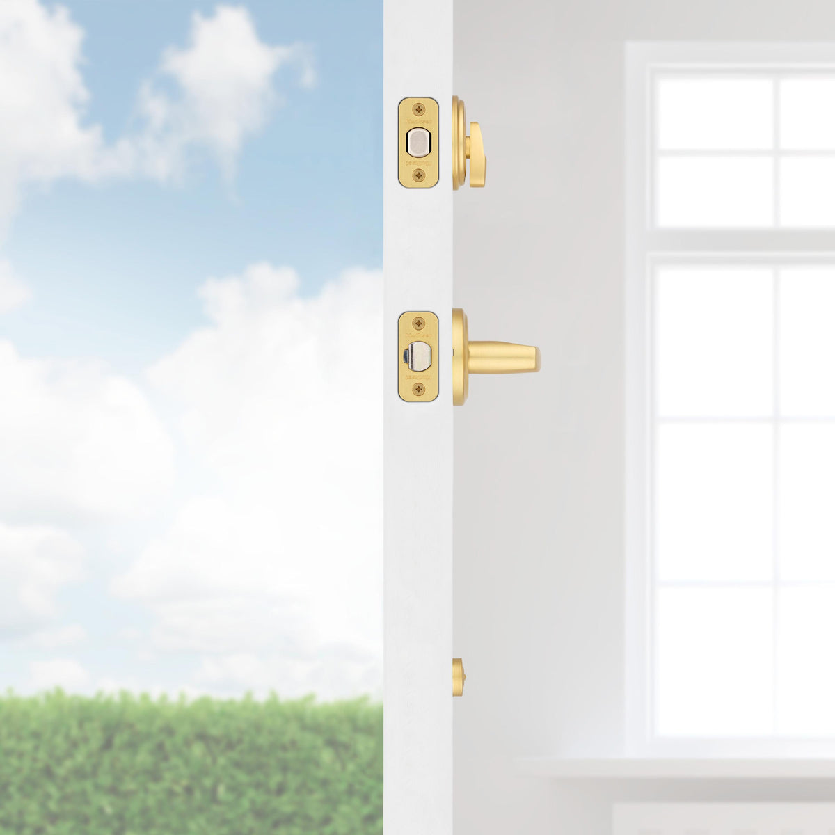 Sedona Trim Pack for 687 / 800 Handleset - Satin Brass