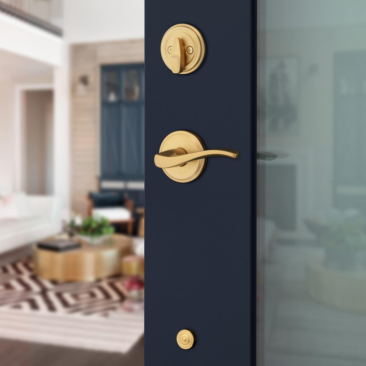 Sedona Trim Pack for 687 / 800 Handleset - Satin Brass