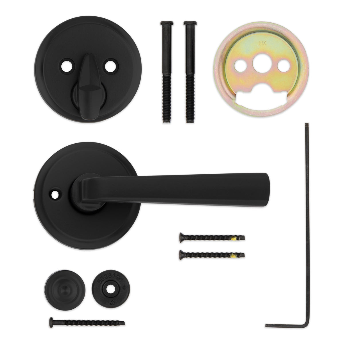 Trafford Trim Pack for 818 Handleset - Matte Black