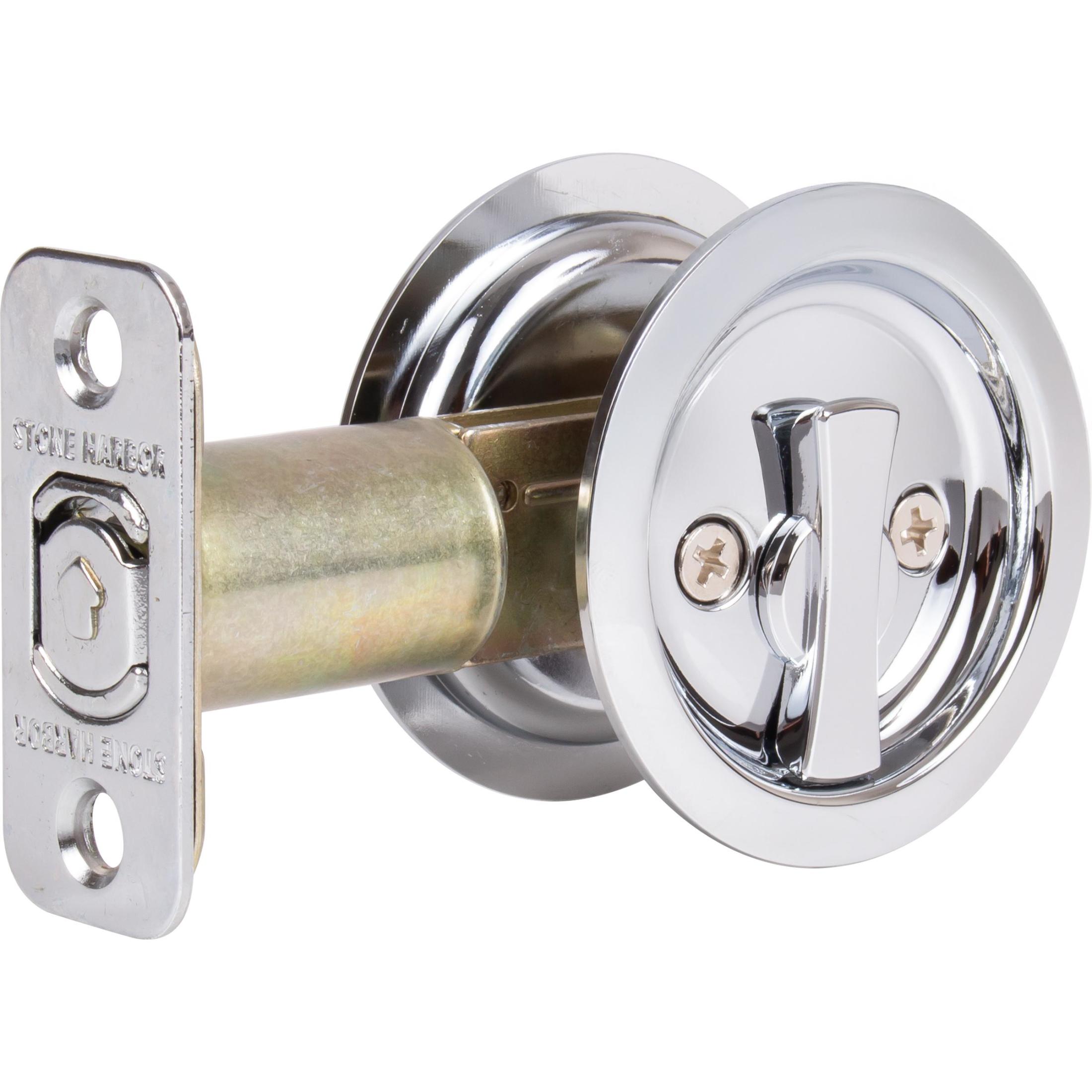 Round Pocket Door Lock, Privacy