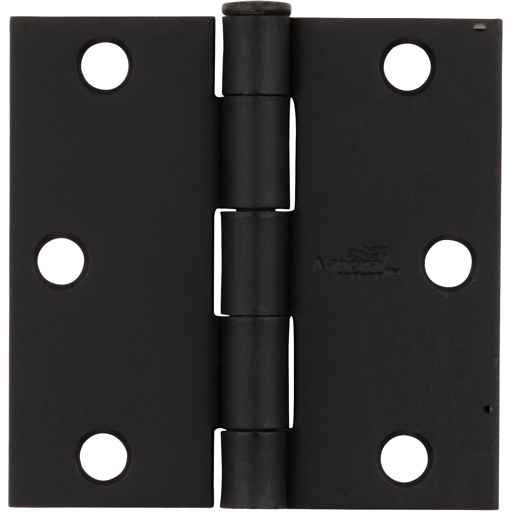 V512 3" SQR Hinge 1/pk - Black