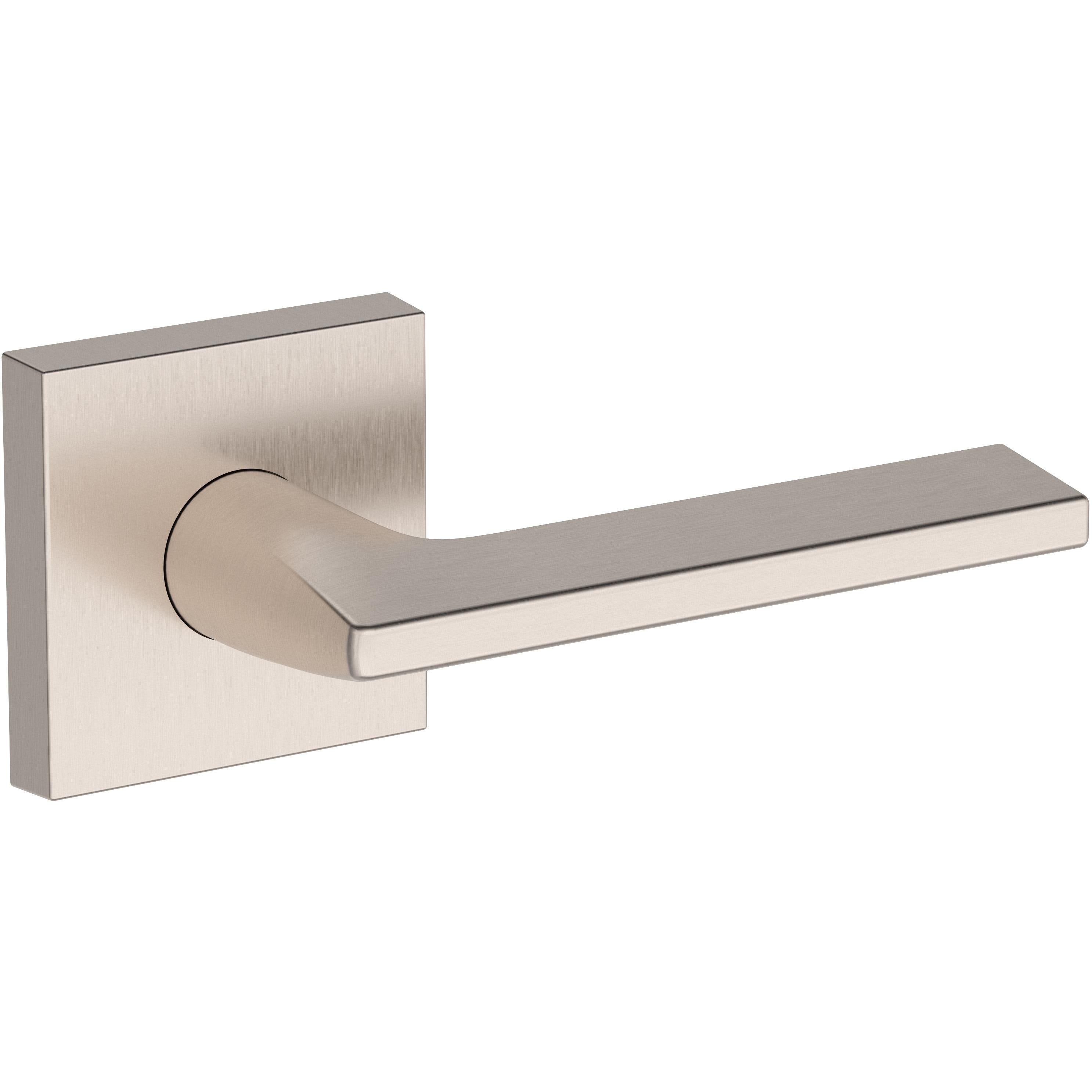 Anaheim Hills / Contemporary Square Rose - Satin Nickel
