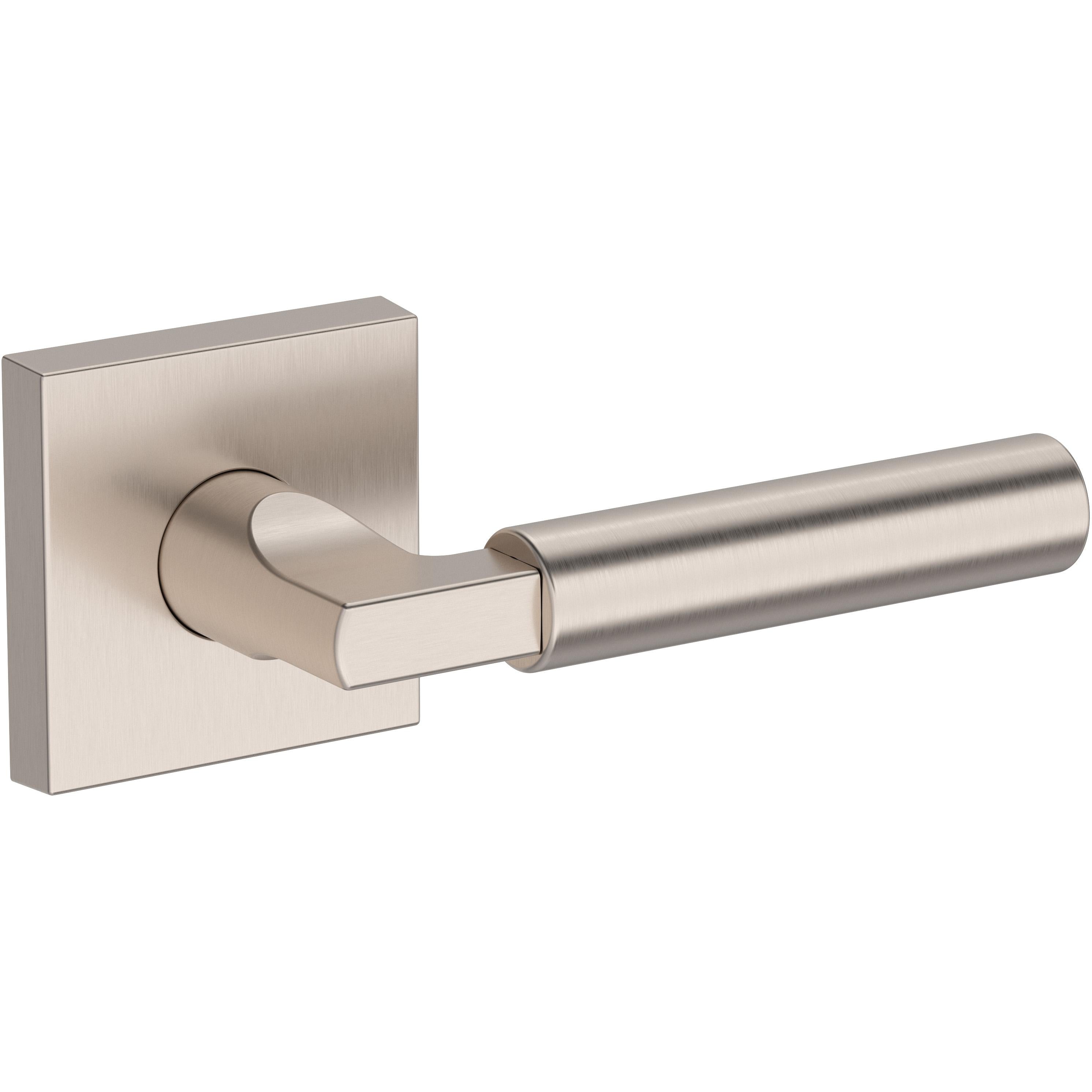 Lake Forest / Contemporary Square Rose - Satin Nickel