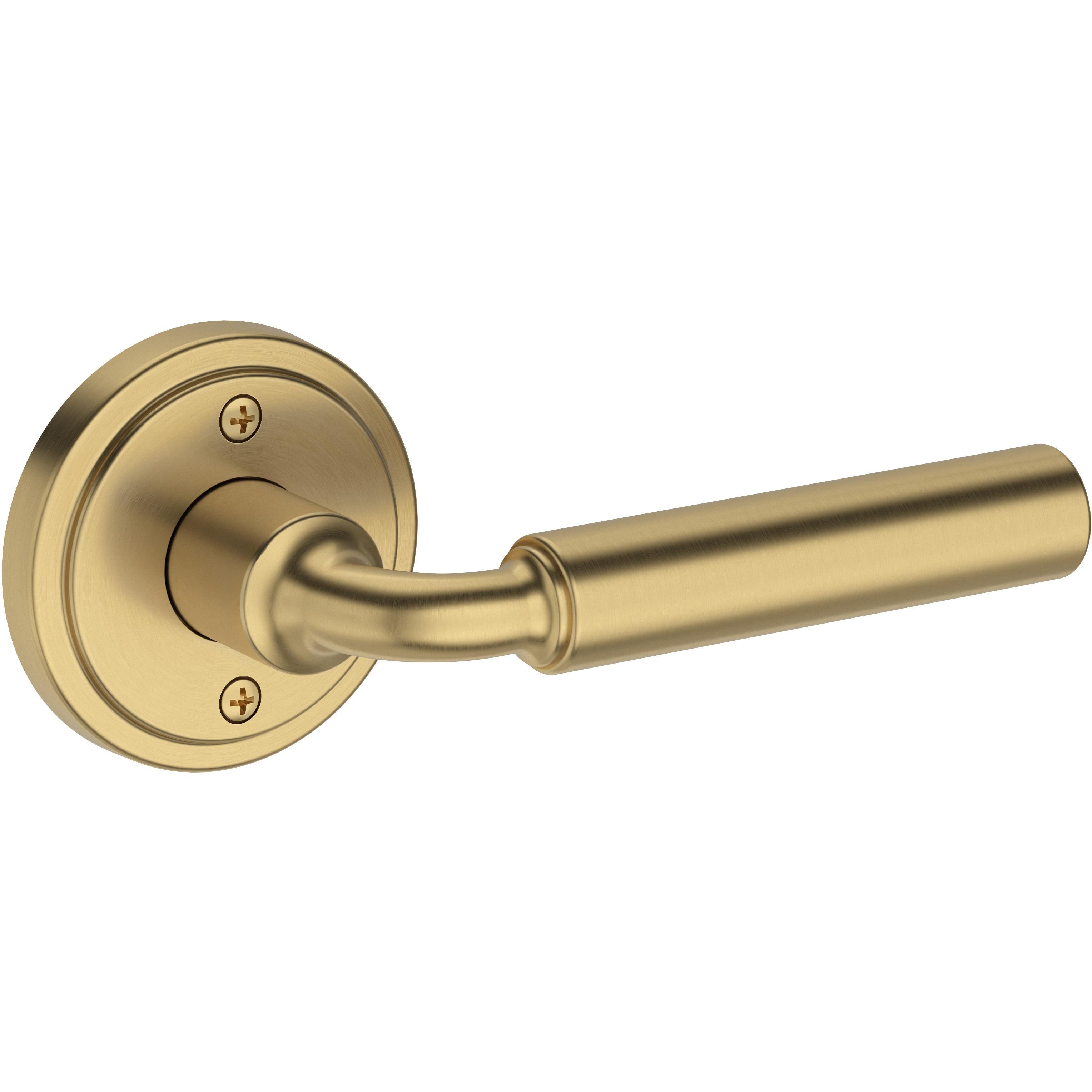 La Conner / Stepped Round - Satin Brass