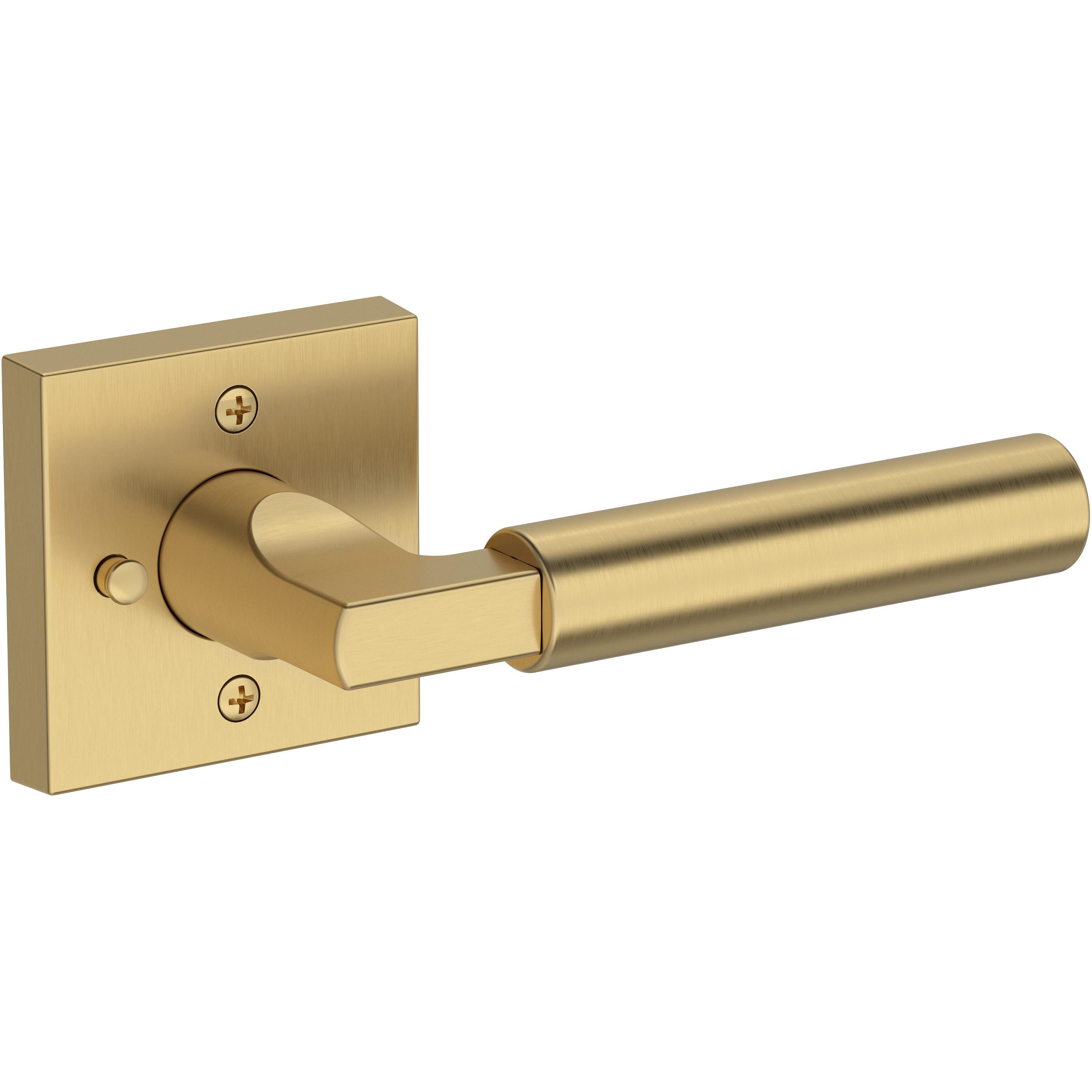 Lake Forest / Contemporary Square Rose - Satin Brass