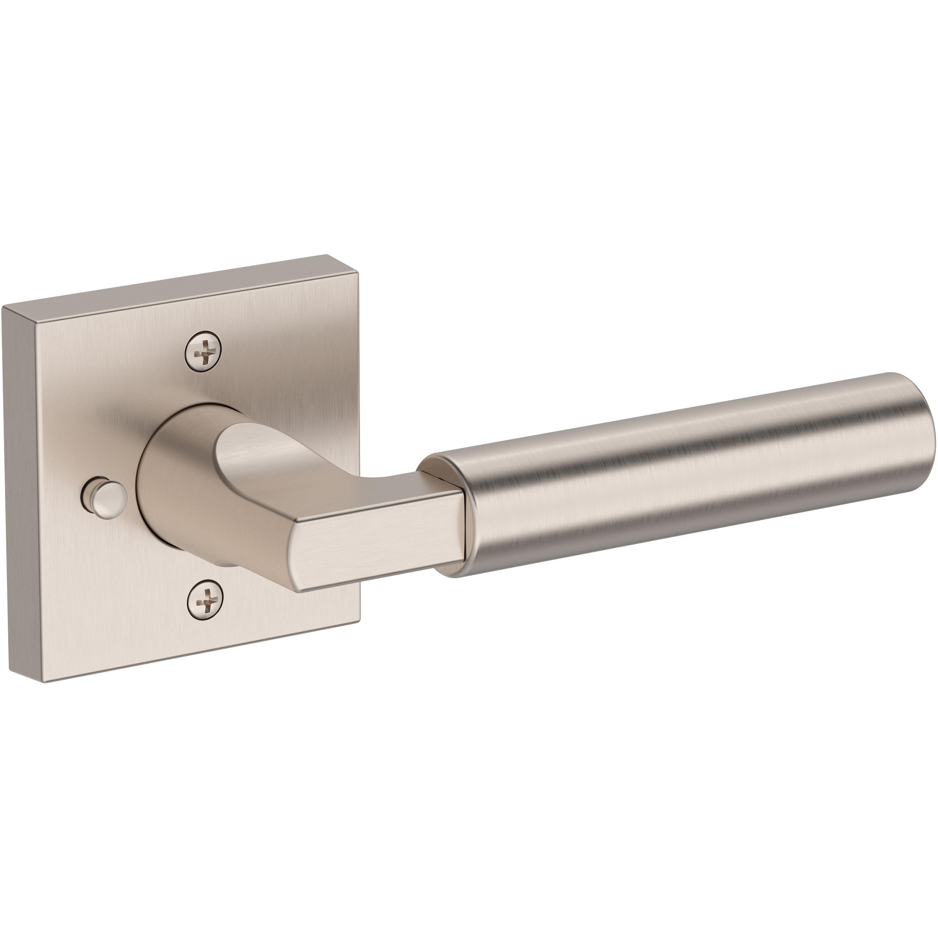 Lake Forest / Contemporary Square Rose - Satin Nickel