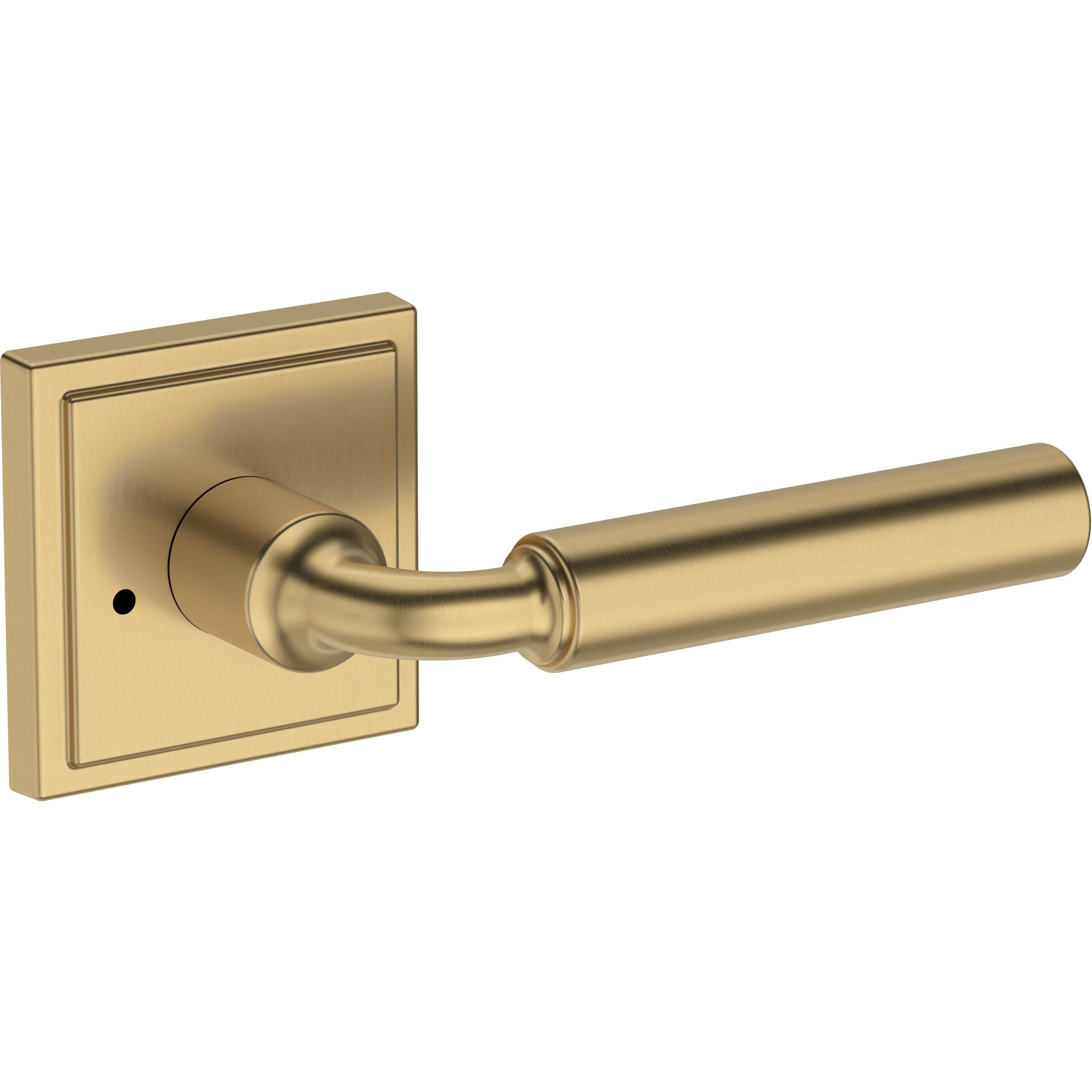 La Conner / Stepped Square - Satin Brass