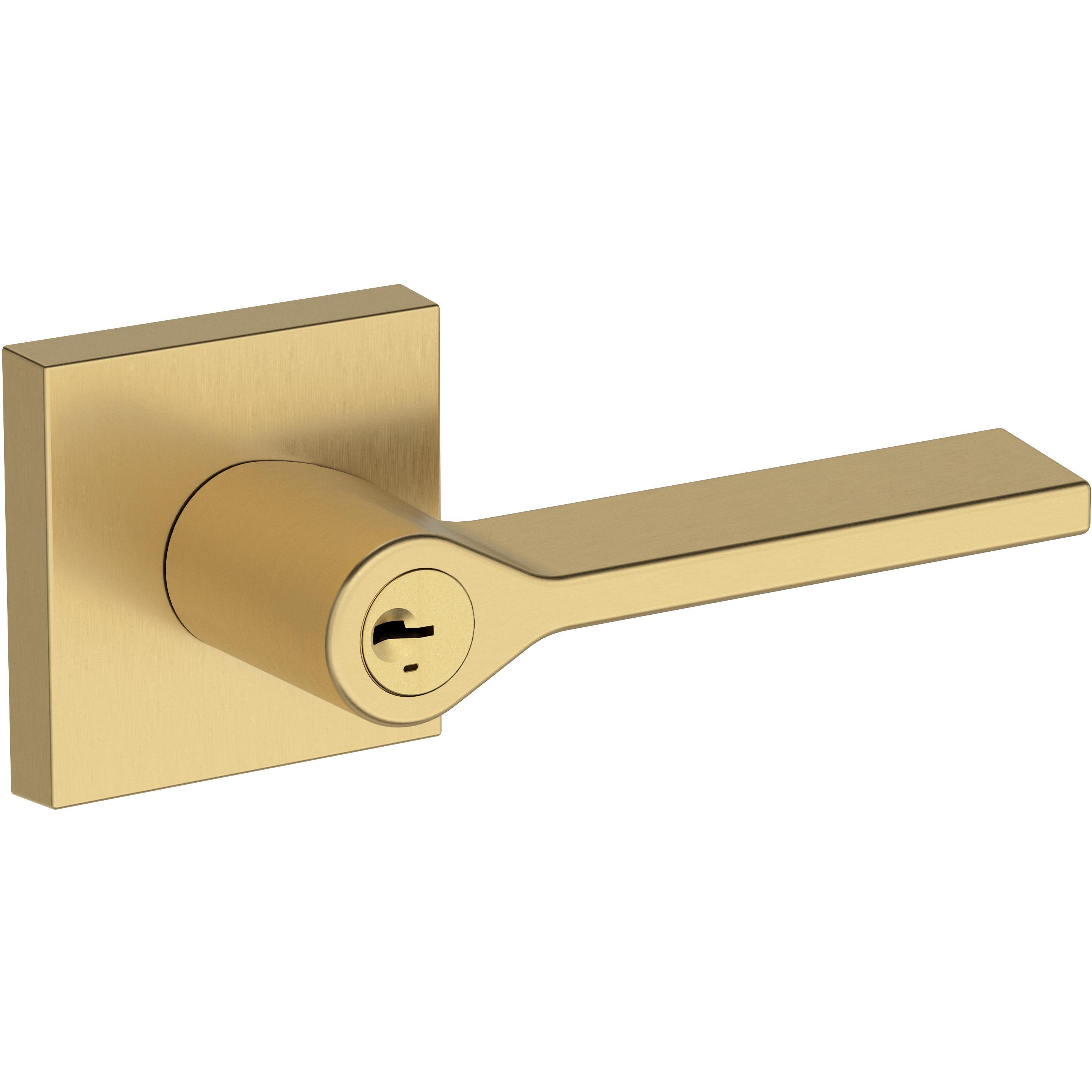 Anaheim Hills / Contemporary Square Rose - Satin Brass