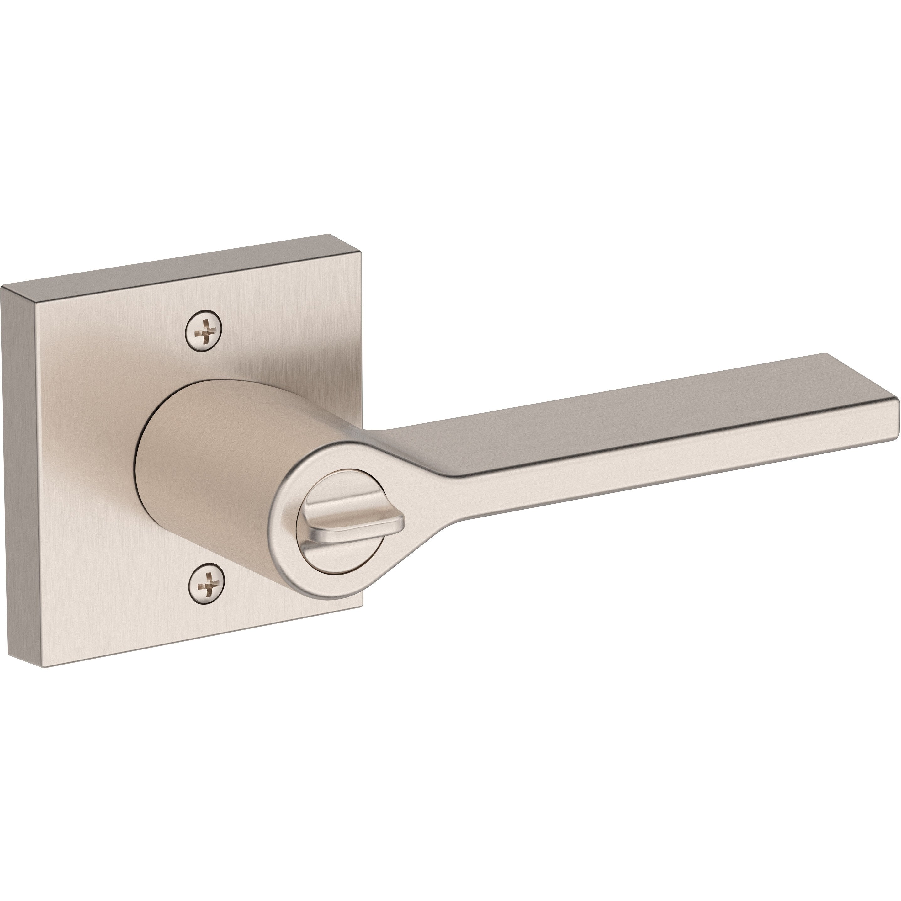 Anaheim Hills / Contemporary Square Rose - Satin Nickel