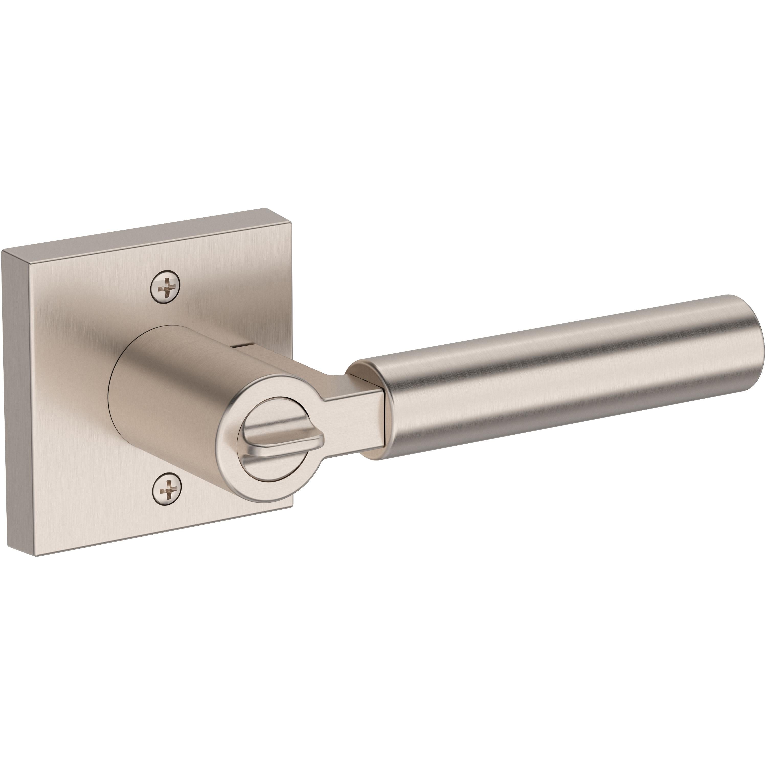 Lake Forest / Contemporary Square Rose - Satin Nickel