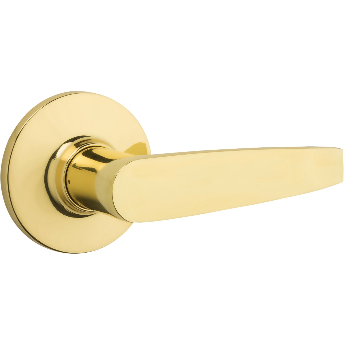 Safe Lock - Winston Lever - Polished Brass