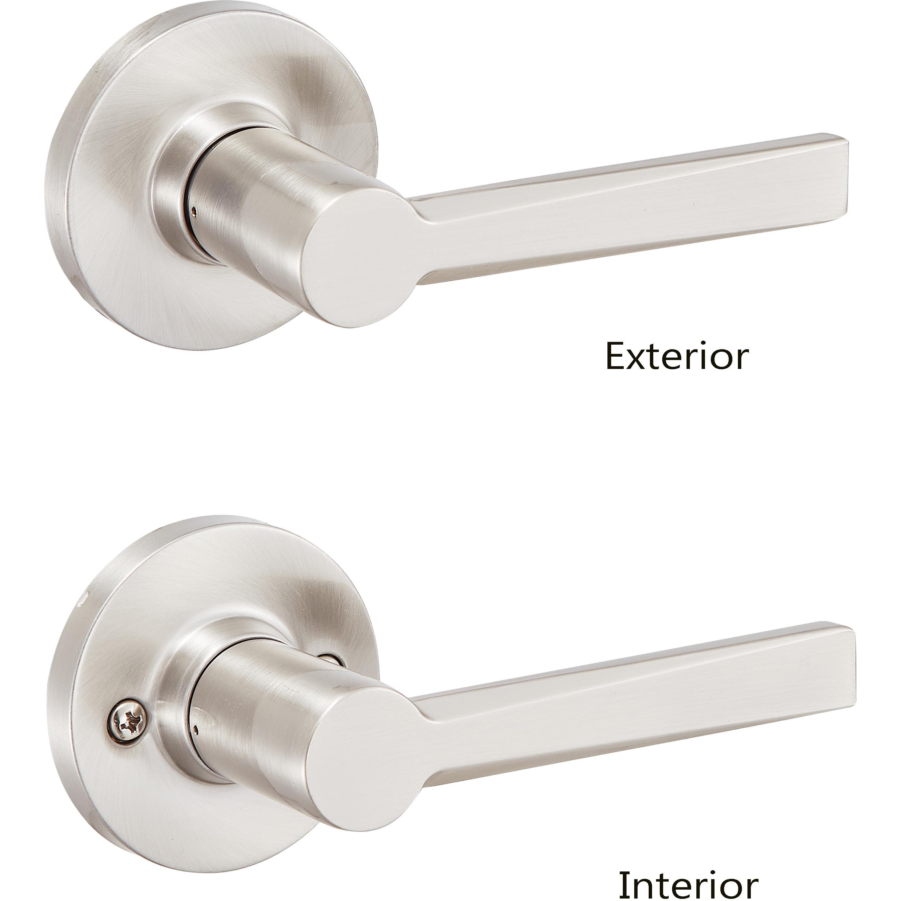 Safe Lock - Westley Lever - Satin Nickel