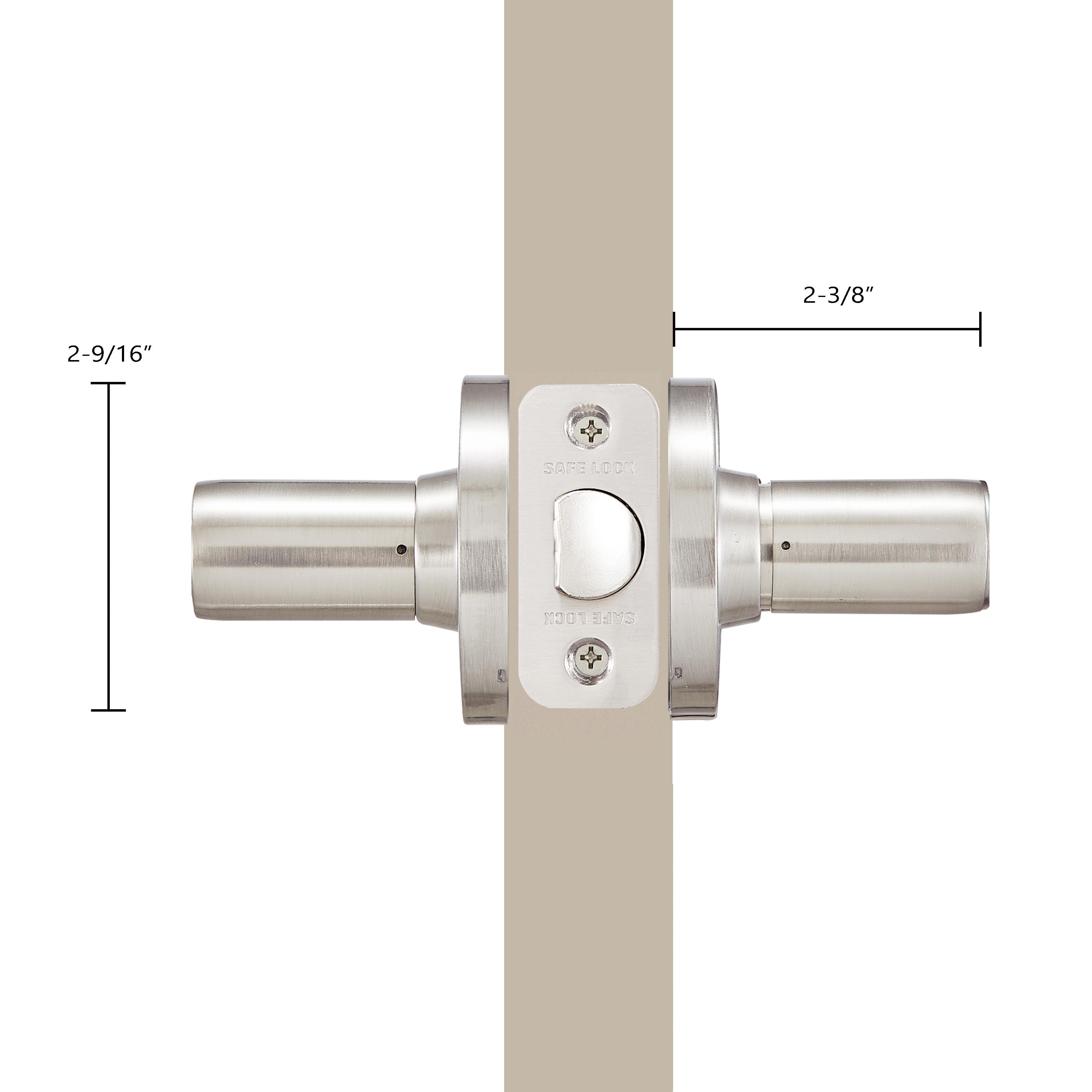Safe Lock - Westley Lever - Satin Nickel