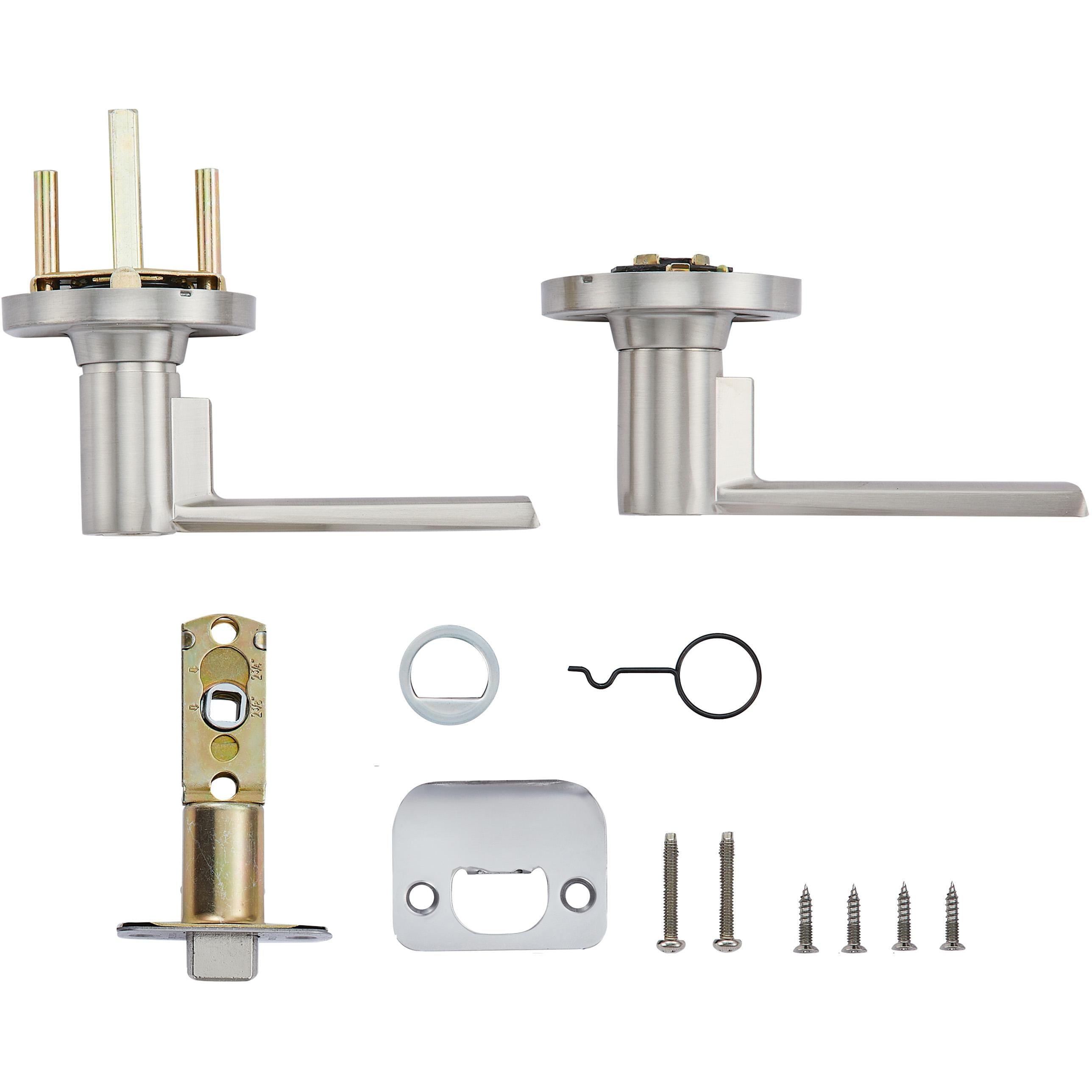 Safe Lock - Westley Lever - Satin Nickel