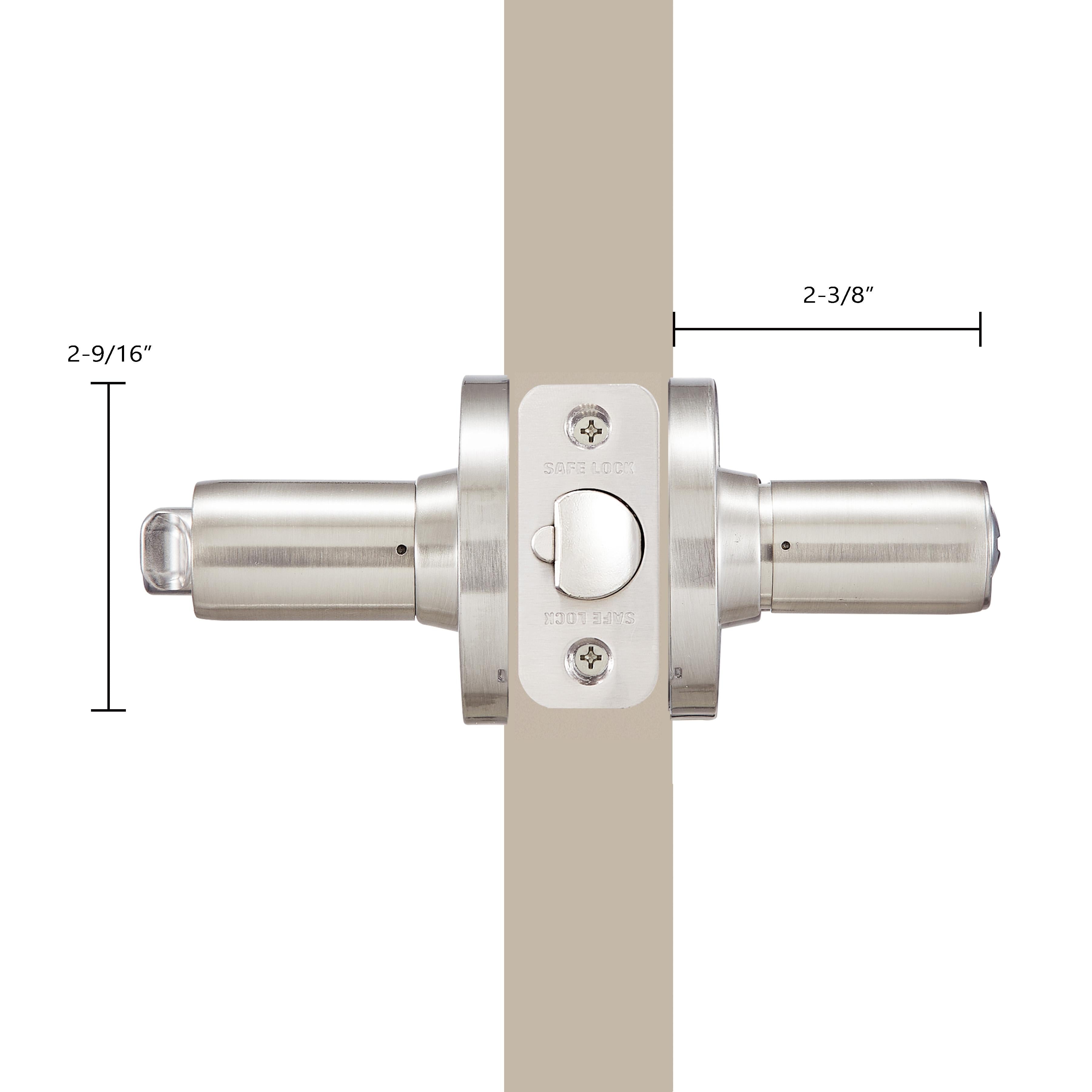 Safe Lock - Westley Lever - Satin Nickel