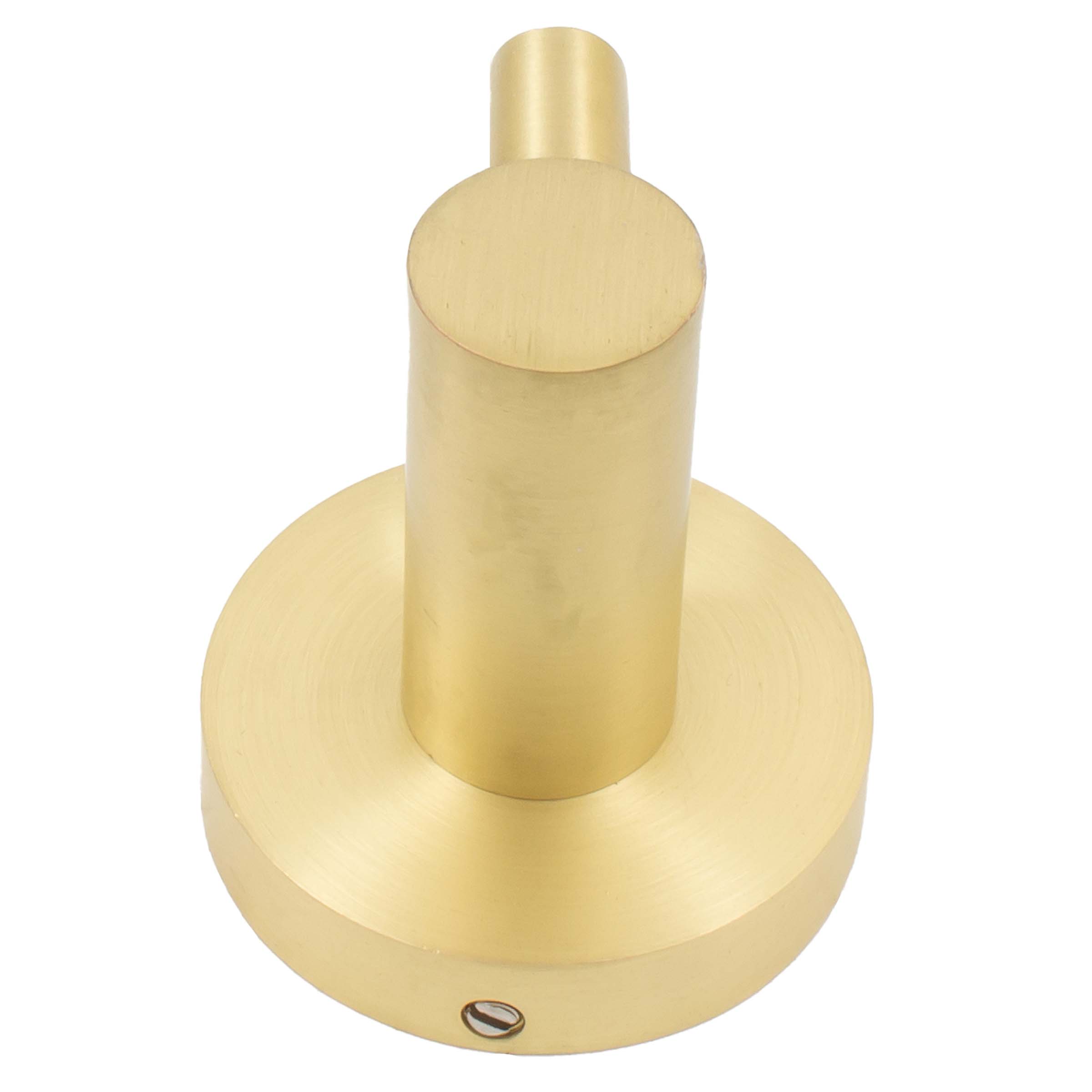 Zurich Robe Hook - Satin Brass