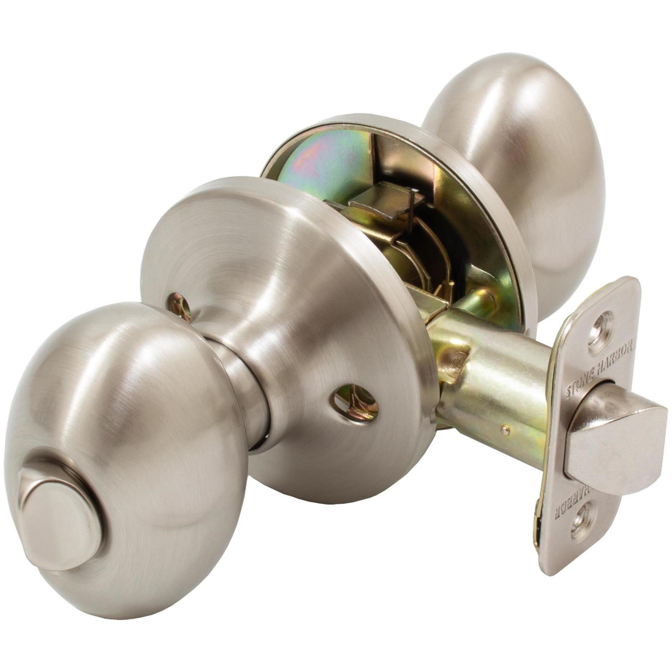 Springhill Door Knob Privacy (Bed/Bath) Function
