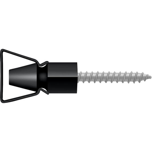 SDH101U19 1-1/4" Shutter Door Holder - Matte Black