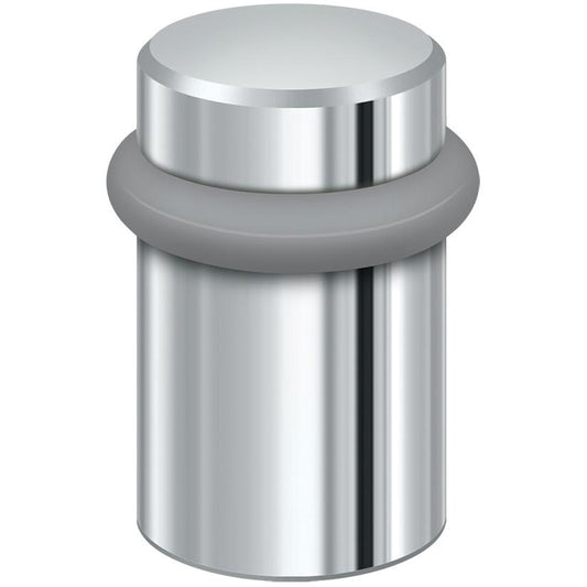 UFB5000U26 2" Round Floor Bumper - Polished Chrome