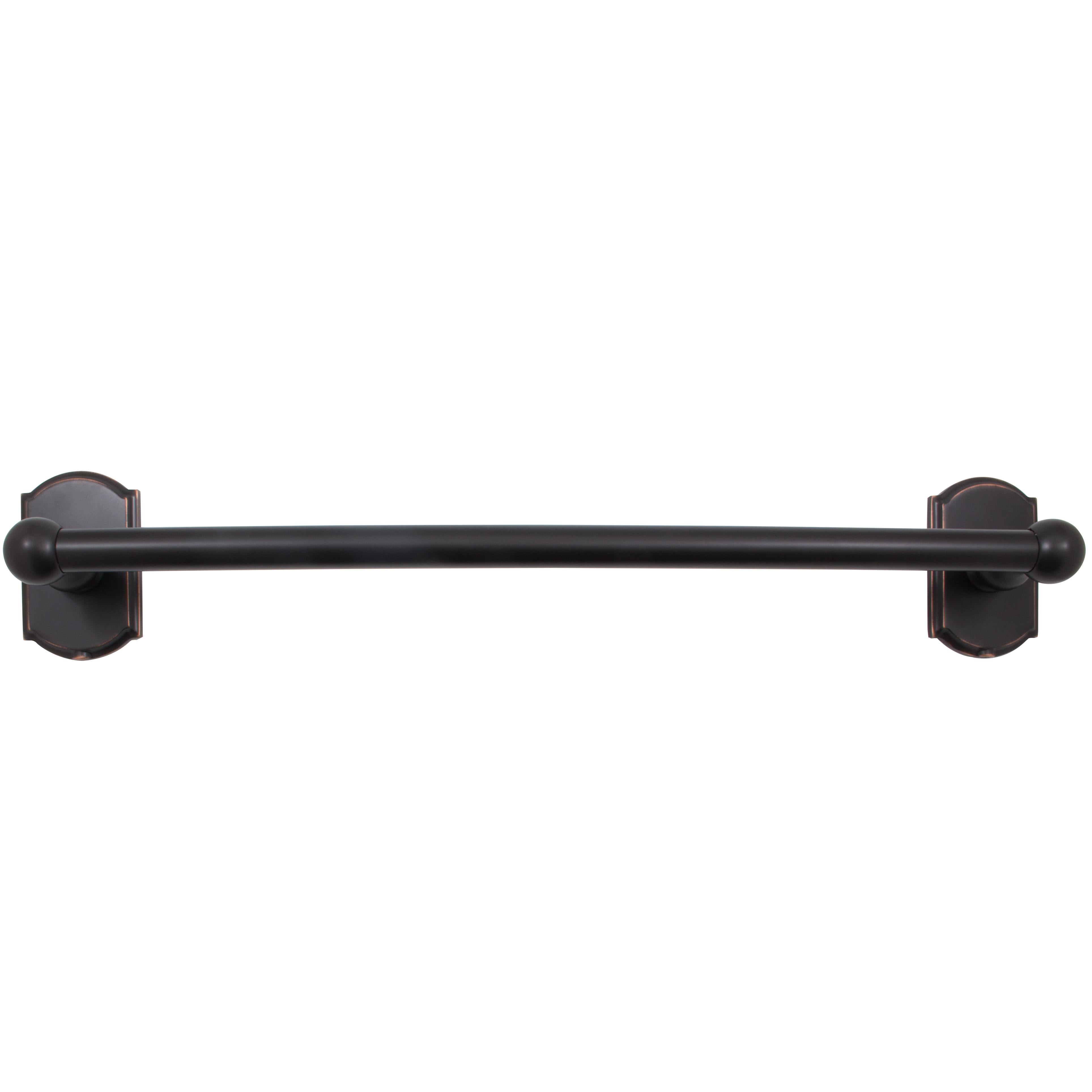 Stone Harbor Hardware Cambridge Towel Bar, 30 Inches, Vintage Bronze