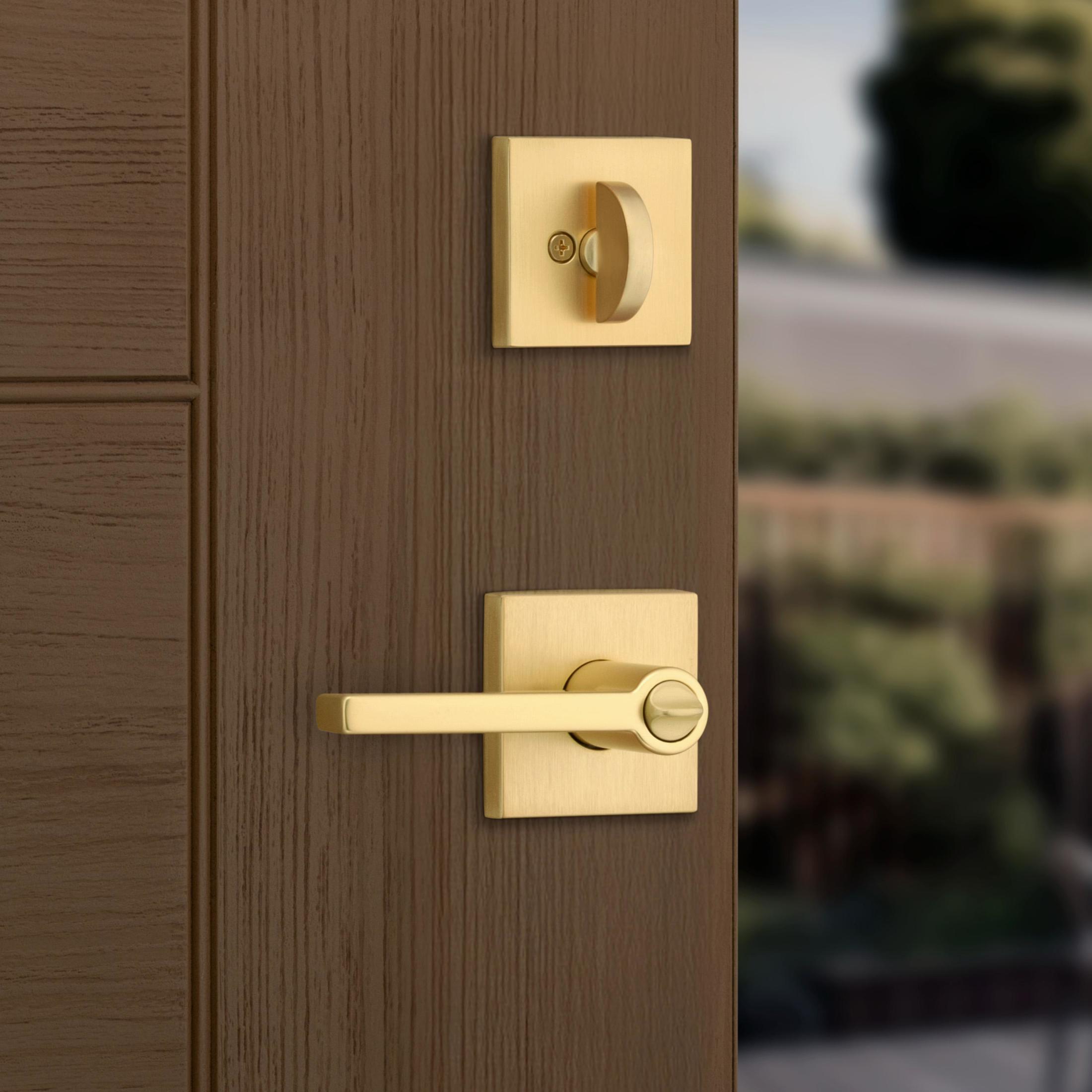 553PRHXHFL 4 SMT RBP Peralta / Halifax Two Point Locking Handleset - Satin Brass