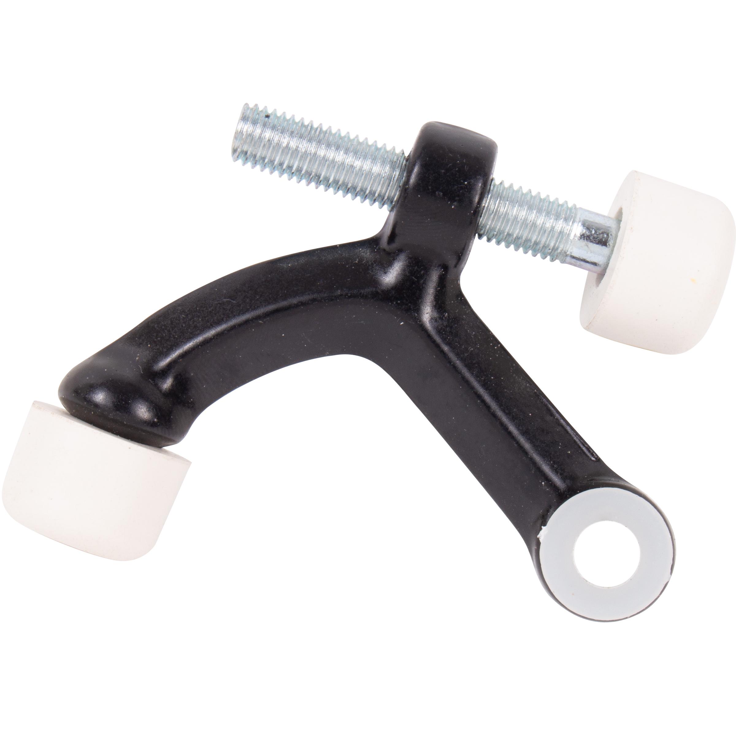 70A-BLK Hinge Pin Door Stop - Black