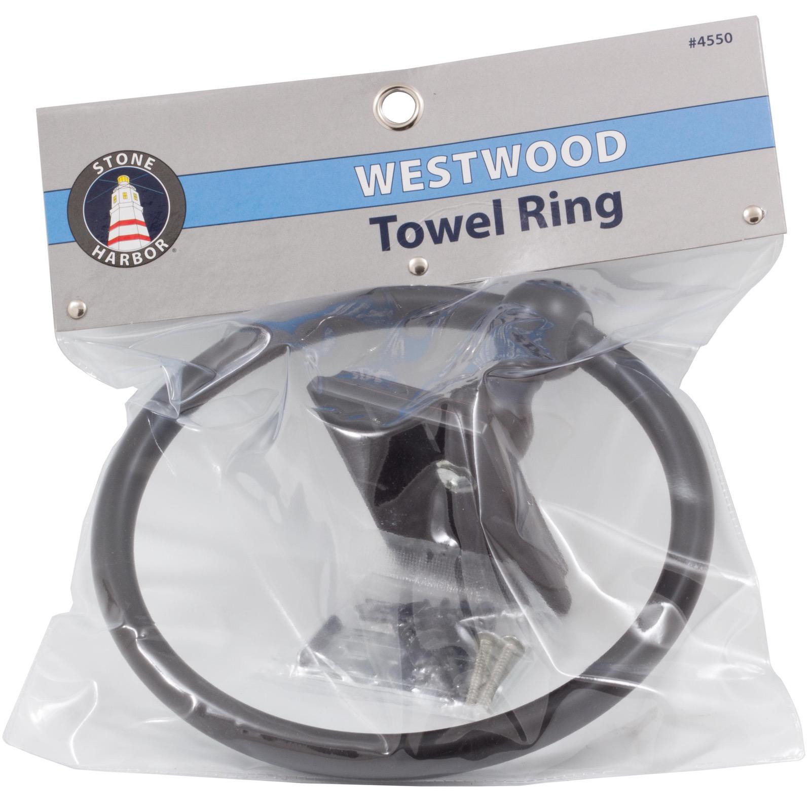 Stone Harbor Hardware Westwood Towel Ring, Vintage Bronze